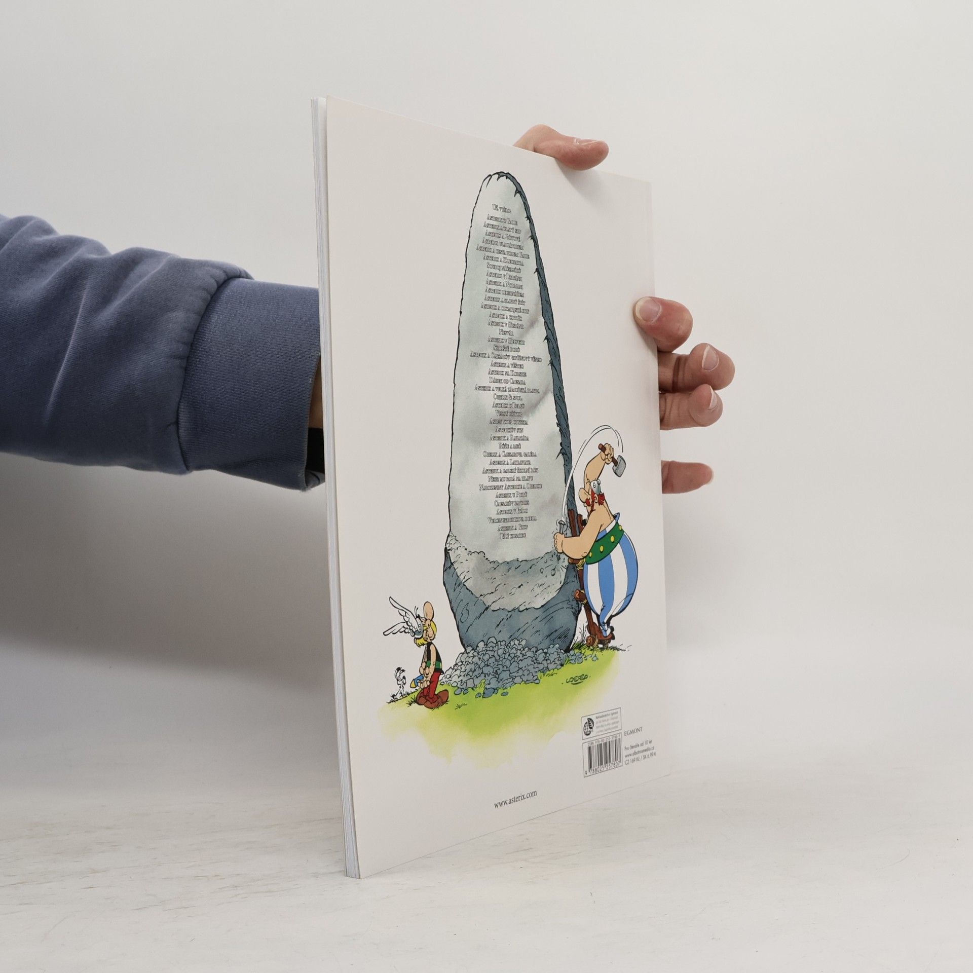 Fabcaro Asterix 40 - Bílý kosatec