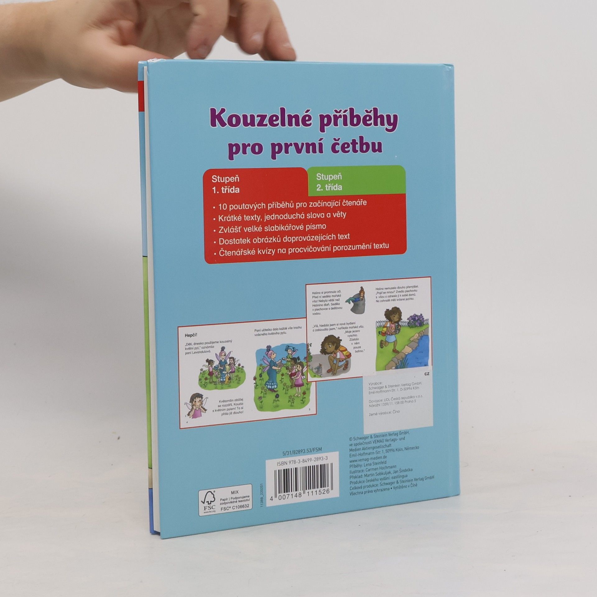 Kolektiv autorů Kouzelné příběhy pro první četbu