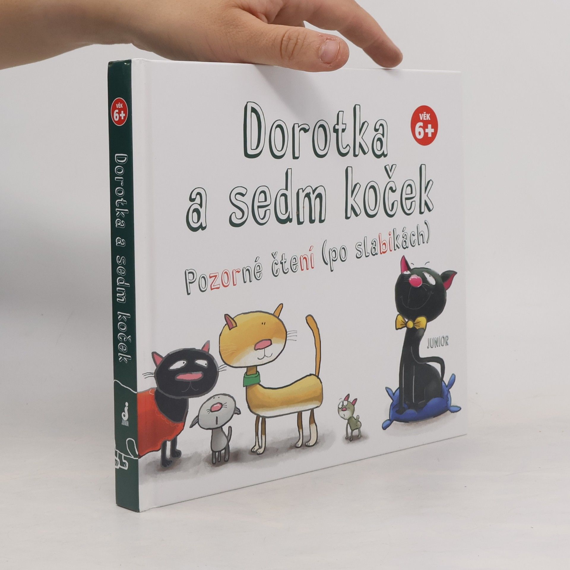 Dorotka a sedm koček : pozorné čtení (po slabikách)