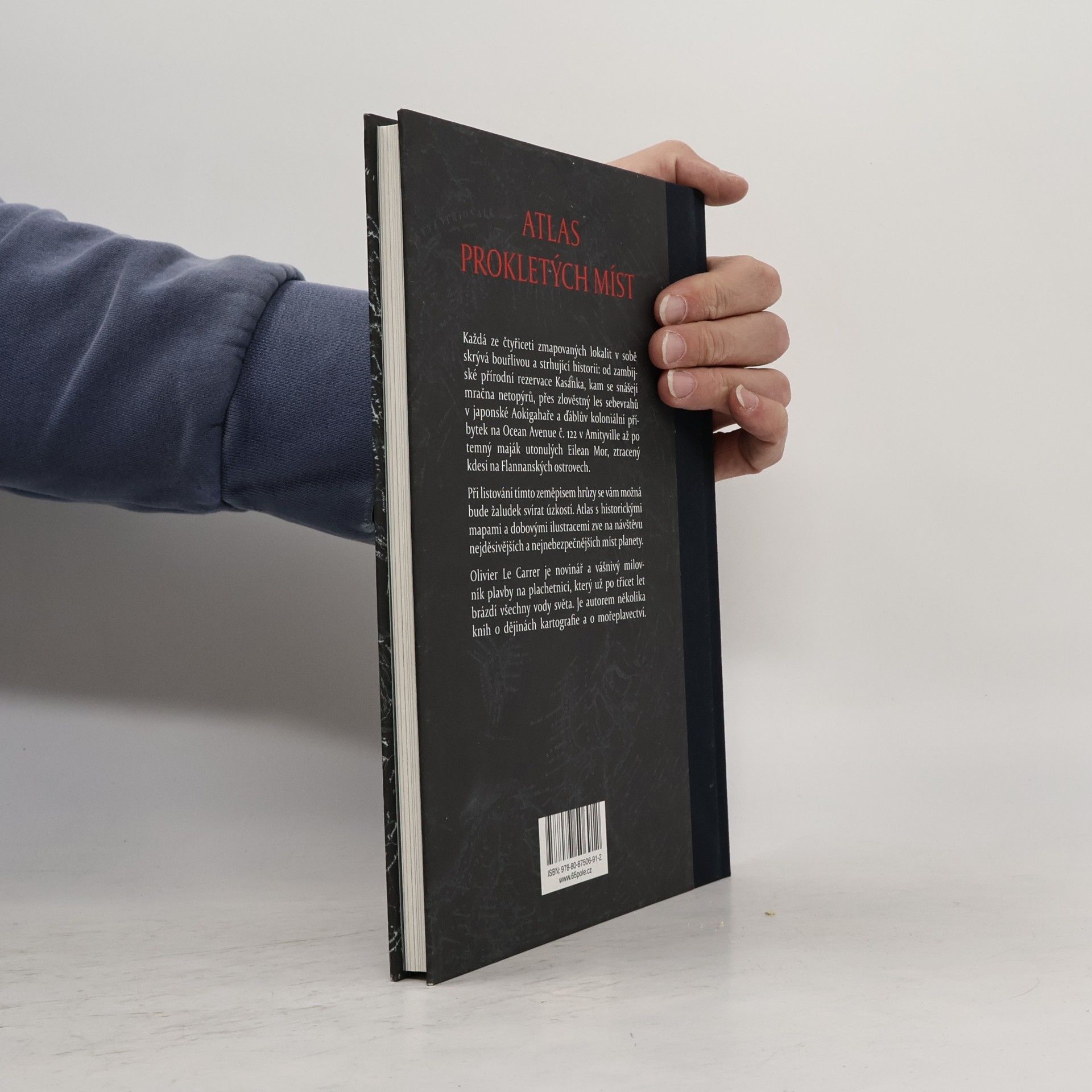 Olivier Le Carrer Atlas prokletých míst