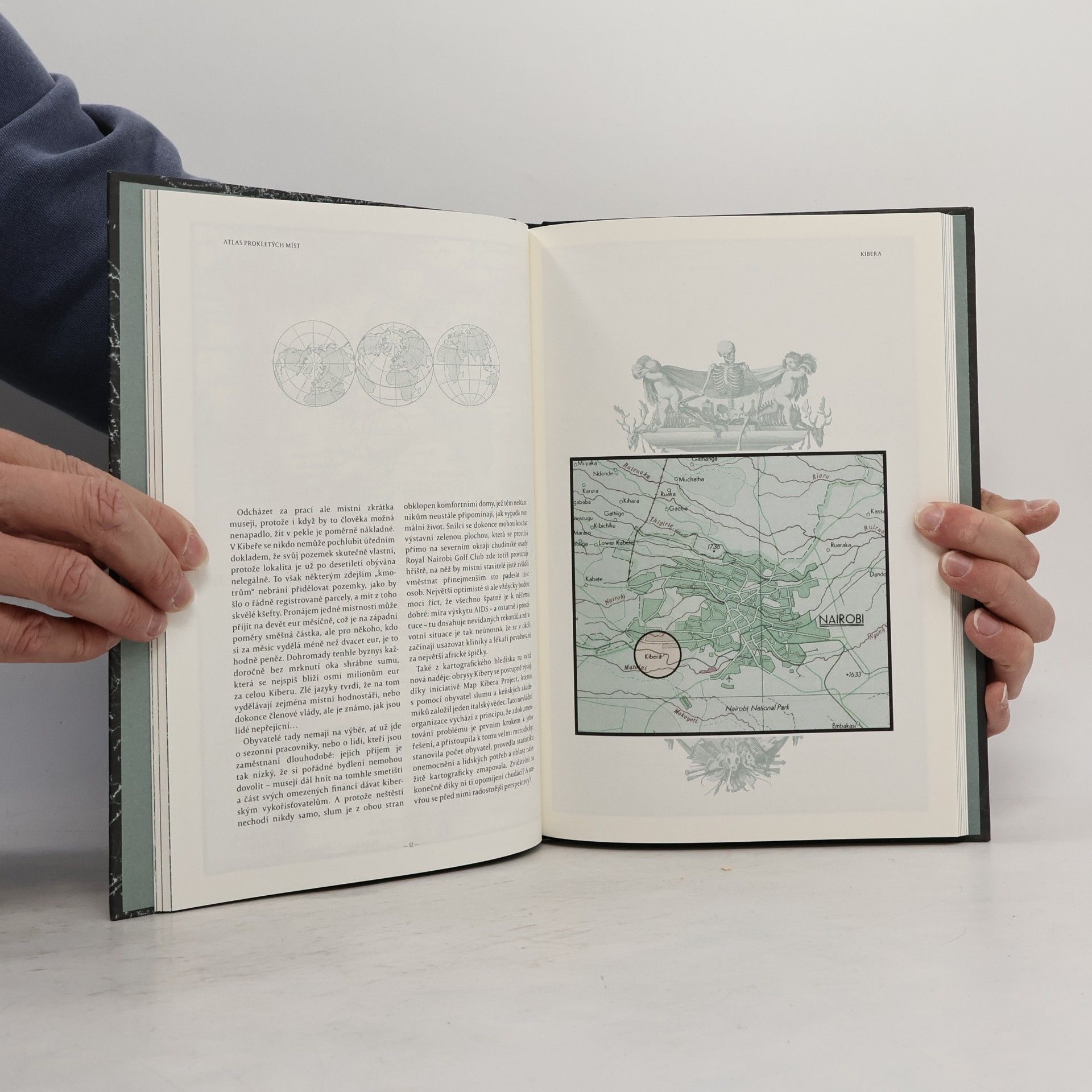 Olivier Le Carrer Atlas prokletých míst