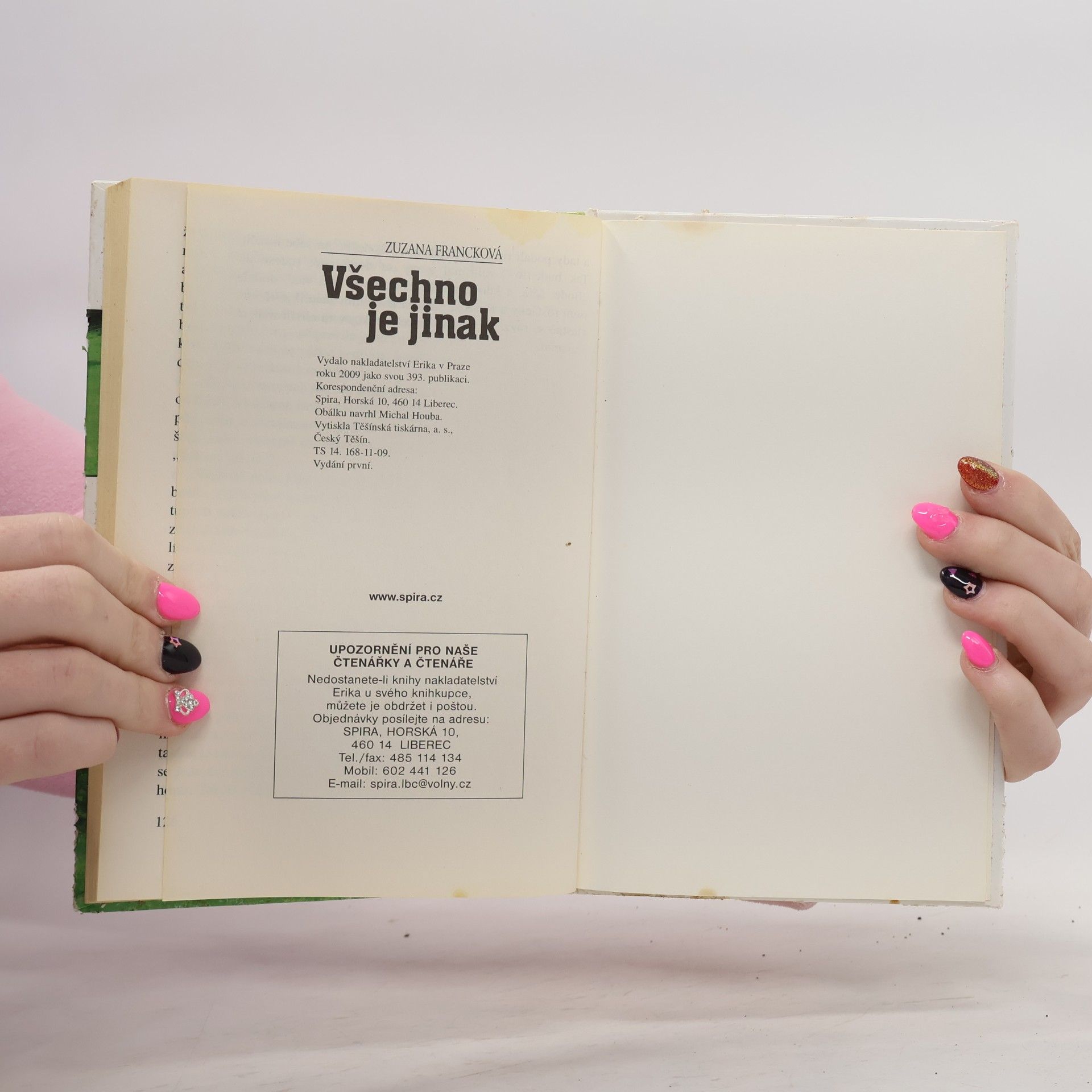 Zuzana Francková Všechno je jinak