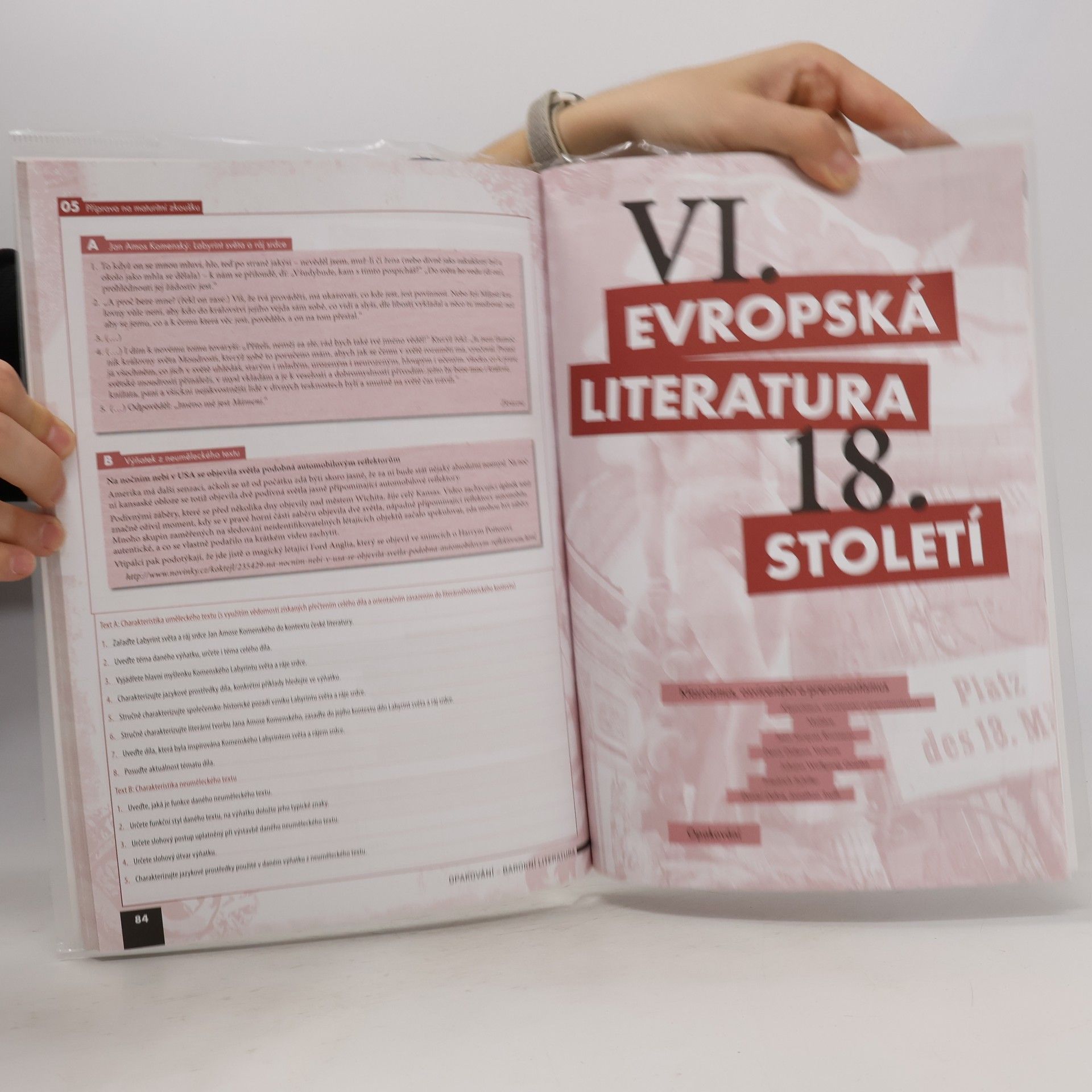 Taťána Polášková Literatura pro 1. ročník SŠ – pracovní sešit – zkrácená verze