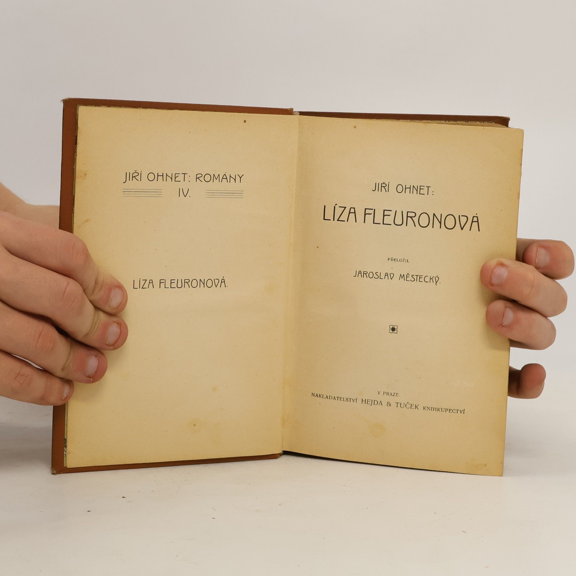 JIří Ohnet Líza Fleuronová