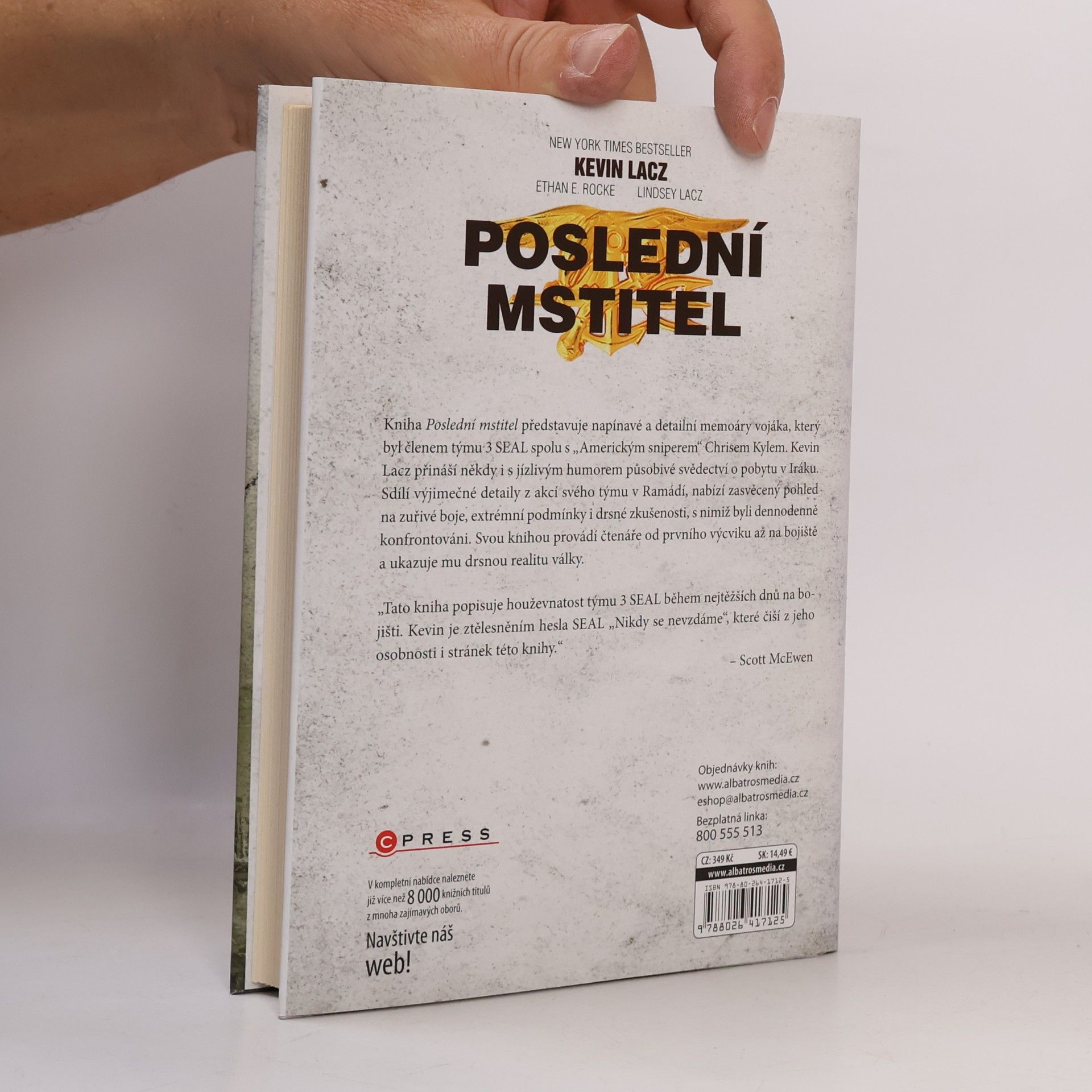 Kevin Lacz Poslední mstitel