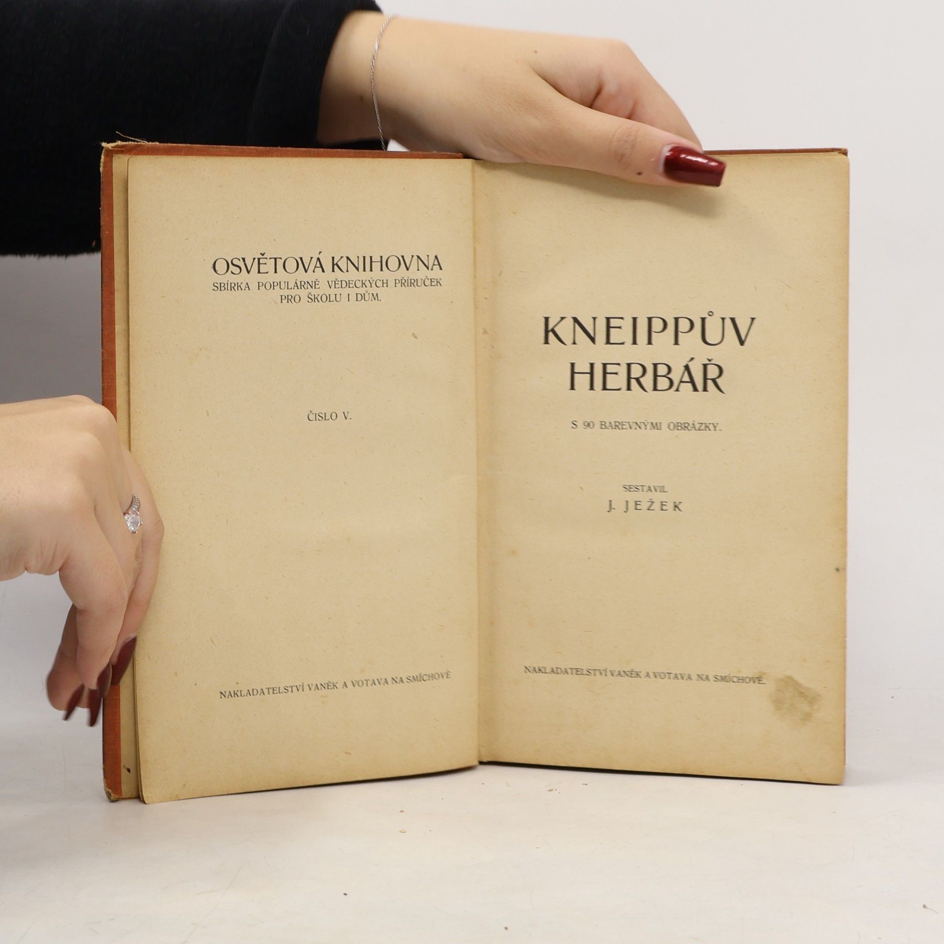 J. Ježek Kneippův herbář
