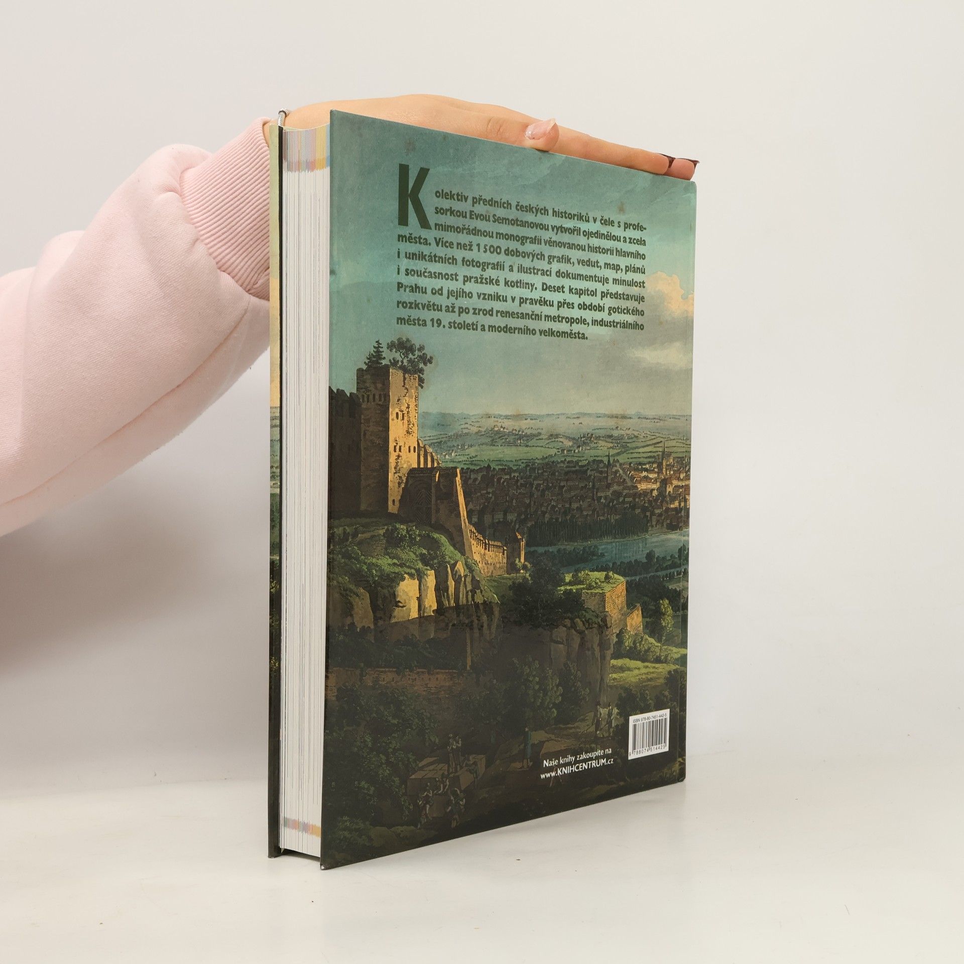 Eva Semotanová Ottův historický atlas. Praha