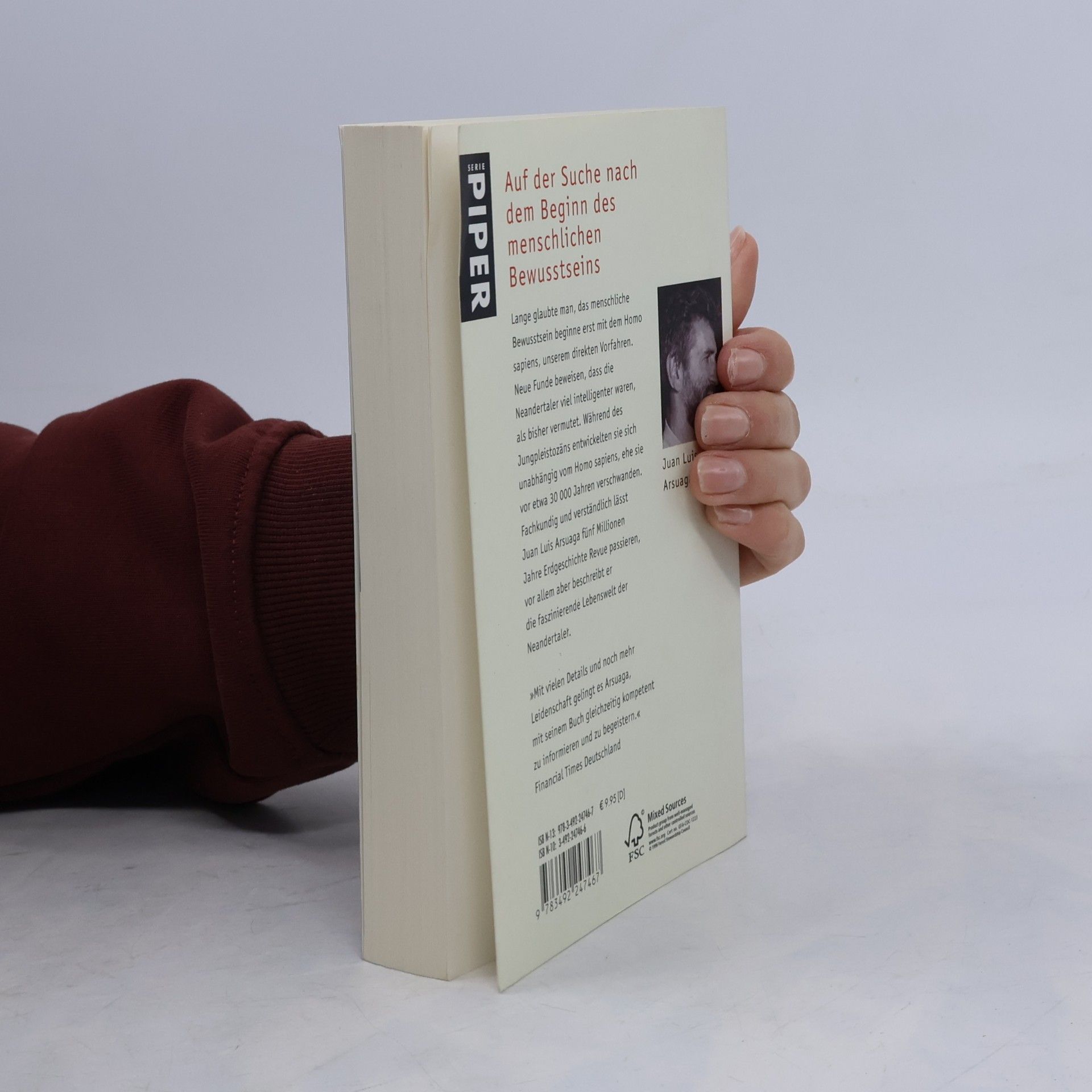 Juan Luis Arsuaga Piper Taschenbuch - 4746: Die Welt des Neandertalers