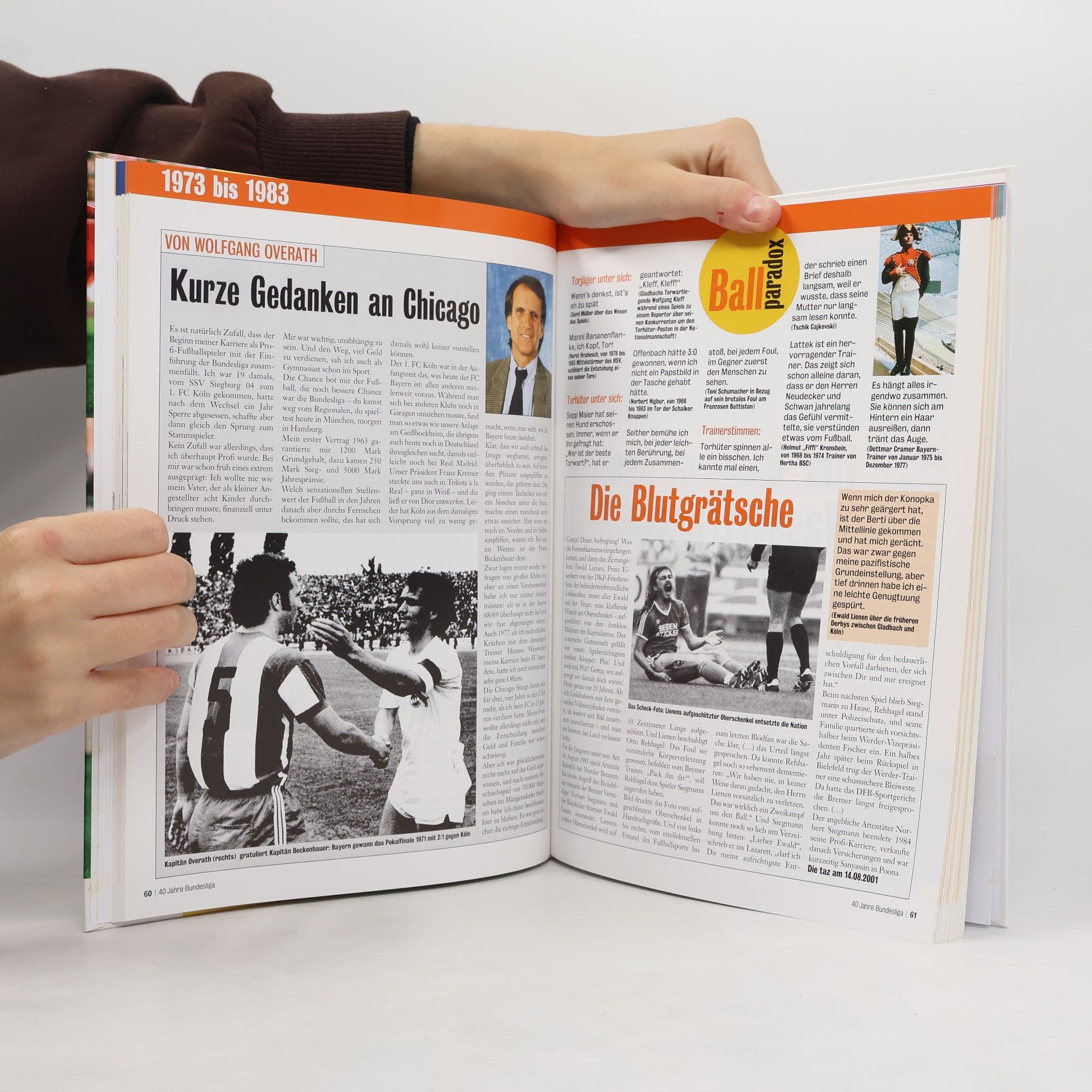 Various authors 40 Jahre Fussball-Bundesliga