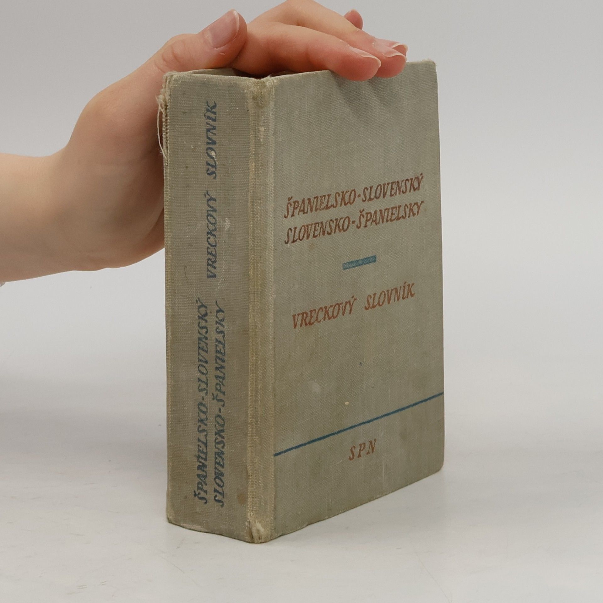 Collectif d'auteurs Španielsko-slovenský, slovensko-španielsky vreckový slovník
