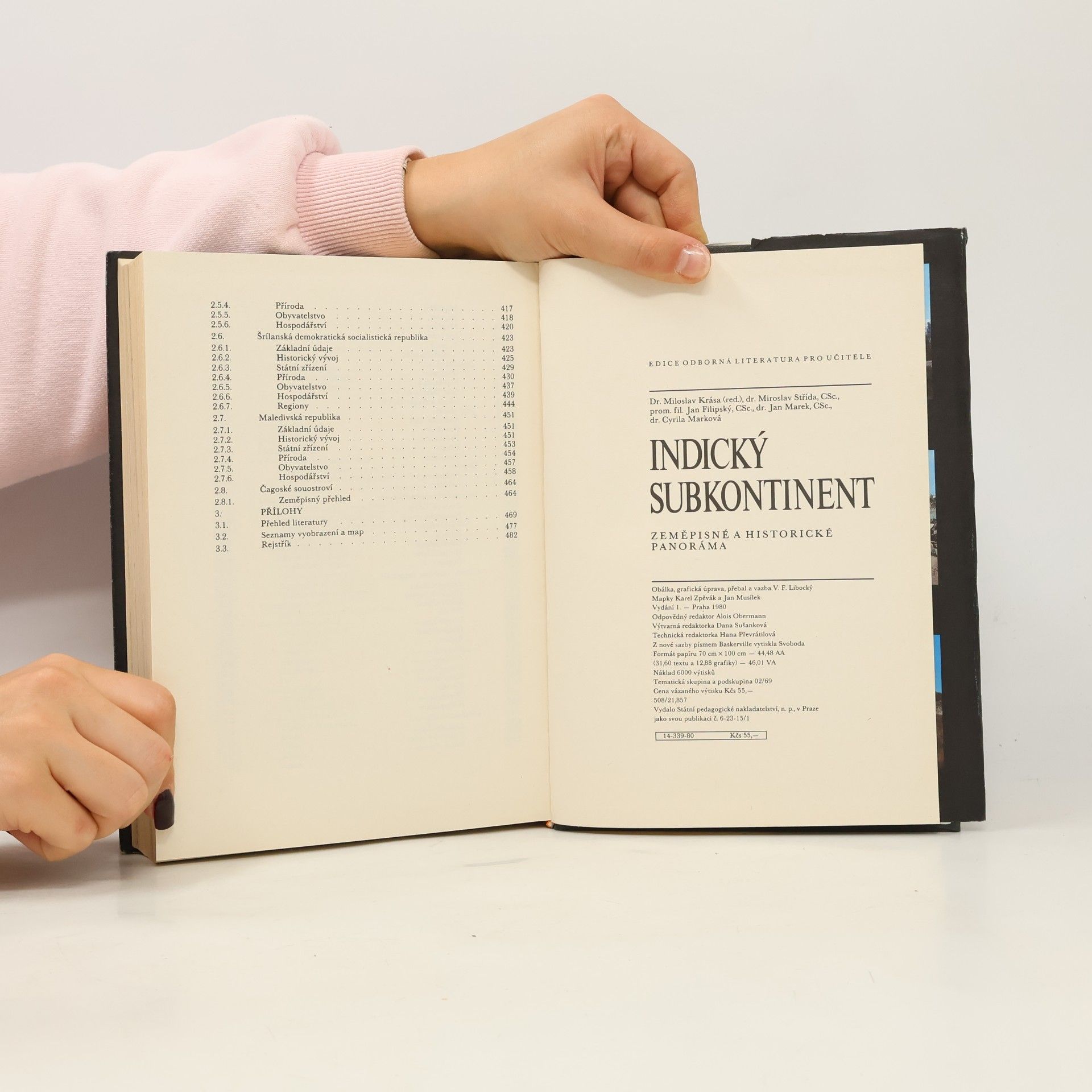 Miloslav Krása Indický subkontinent. Zeměpisné a historické panoráma
