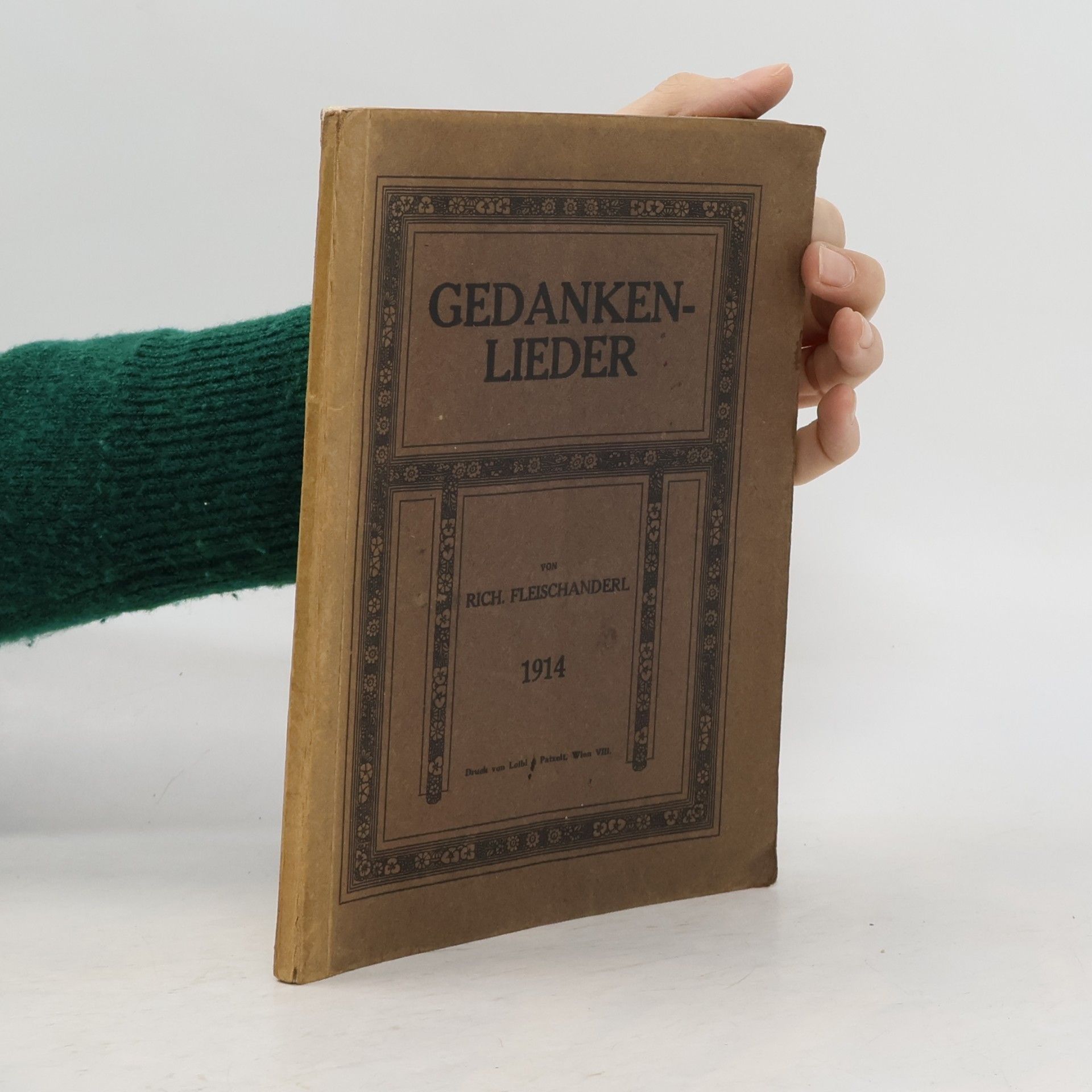 Richard Fleischanderl Gedankenlieder und anderes