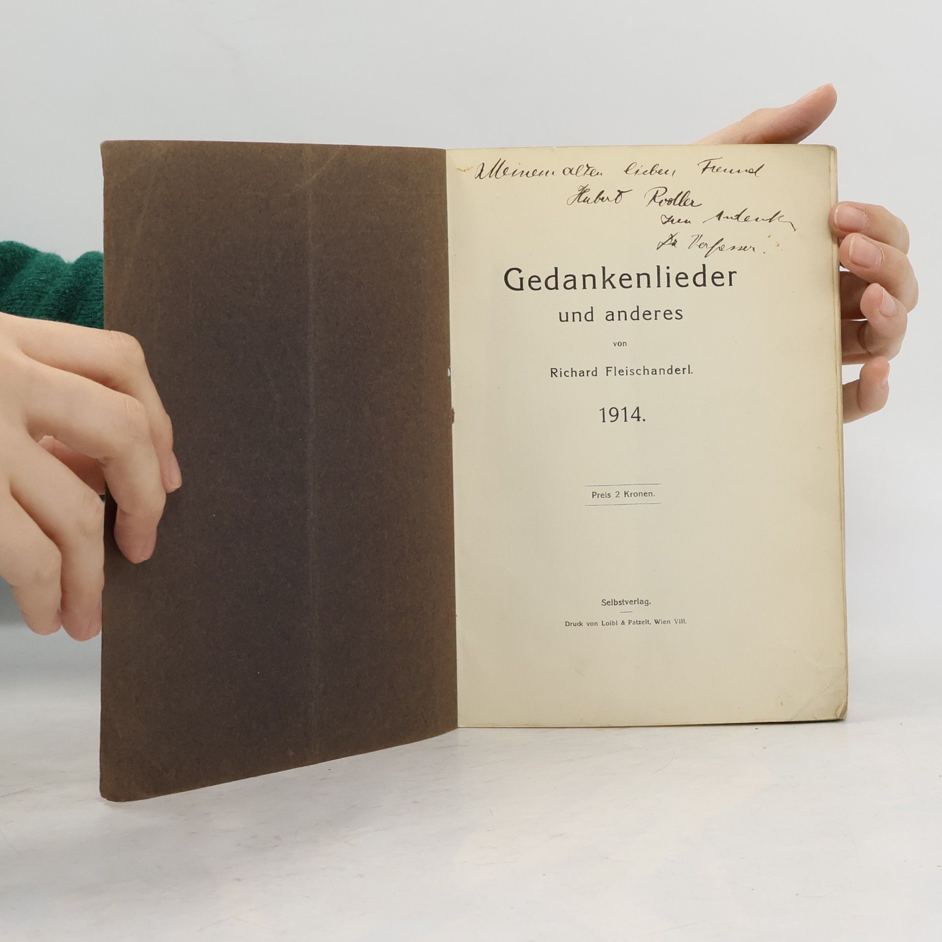 Richard Fleischanderl Gedankenlieder und anderes
