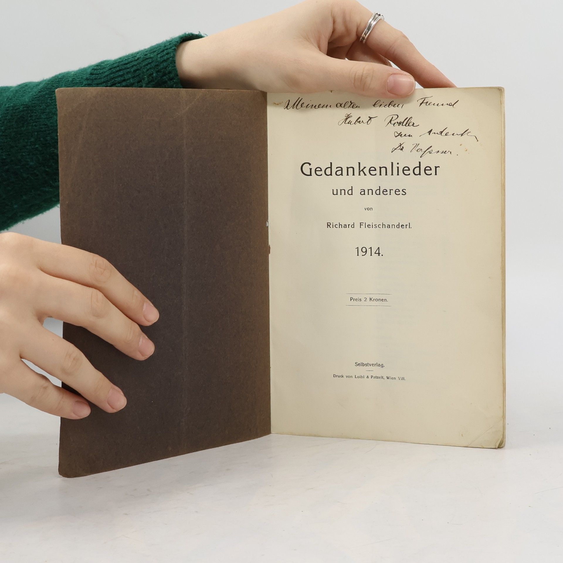 Richard Fleischanderl Gedankenlieder und anderes