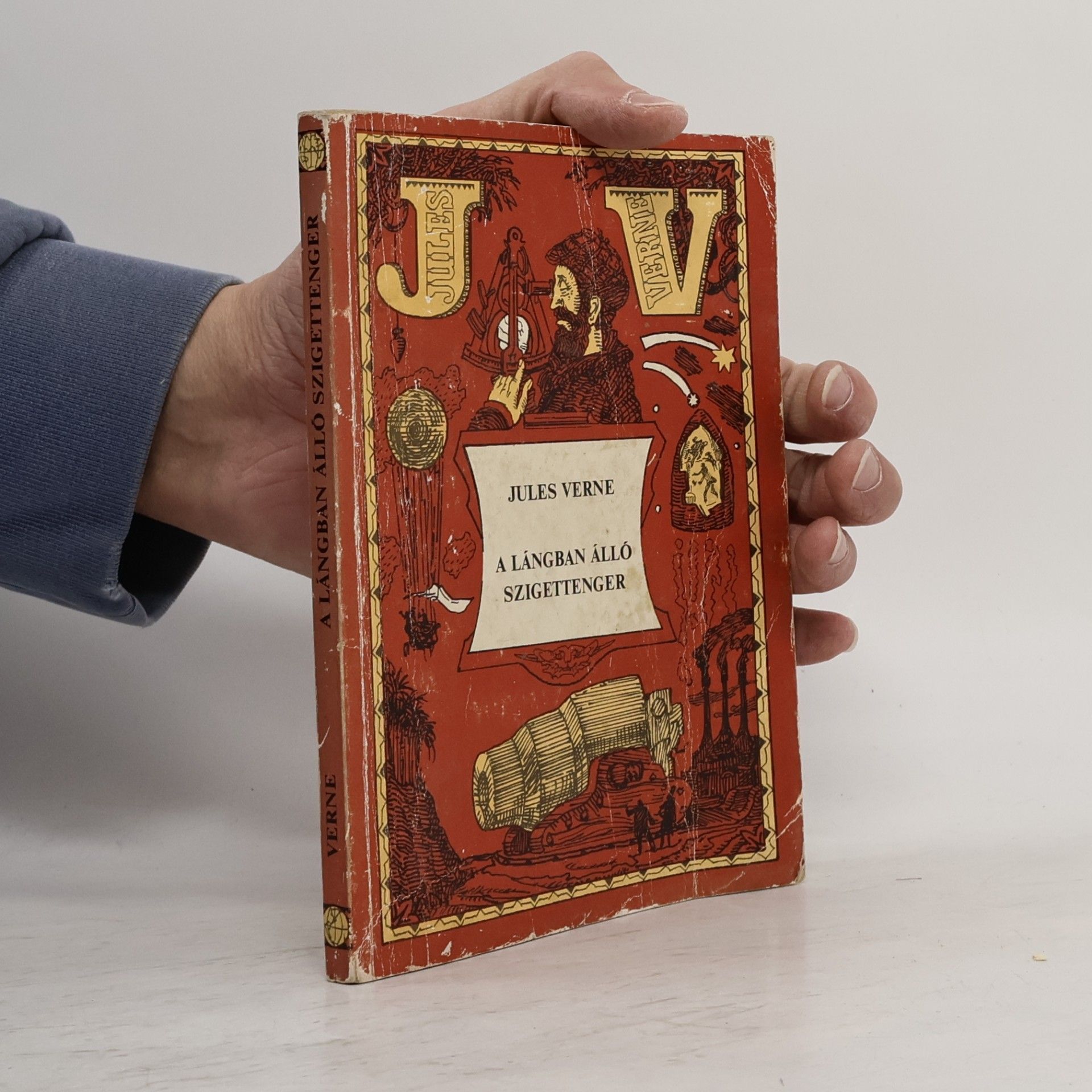 Jules Verne A lángban álló szigettenger