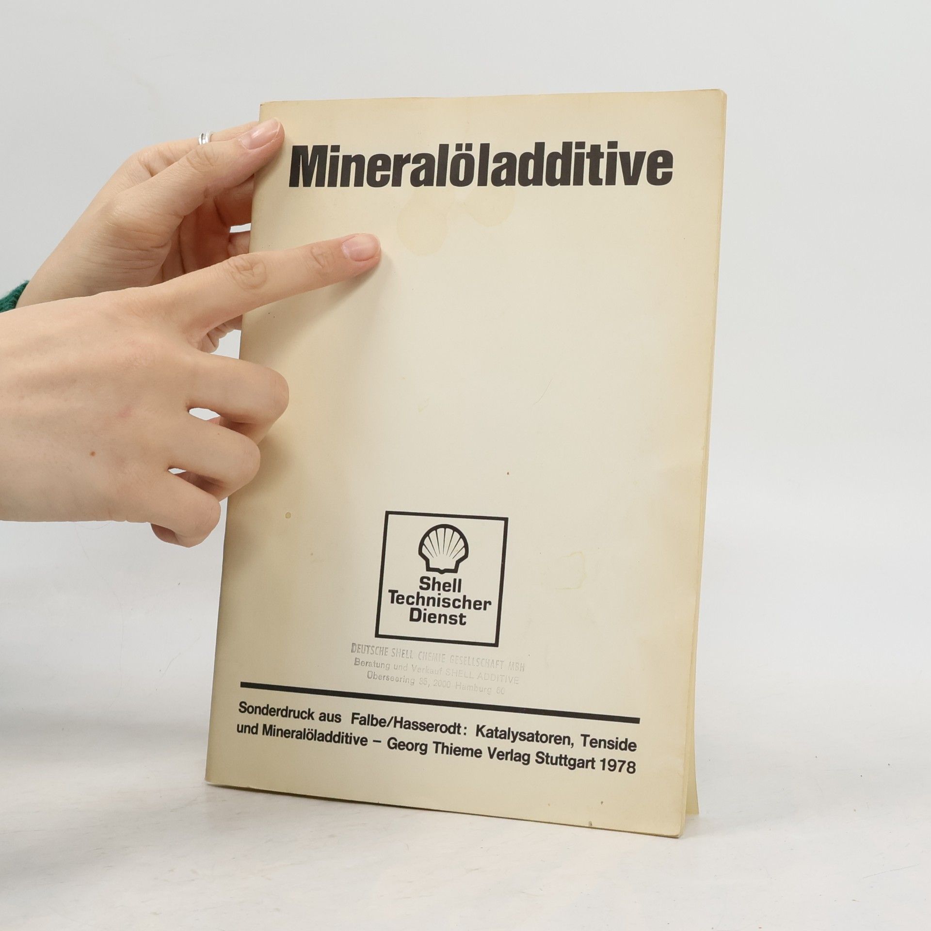 Various authors Mineralöladditive