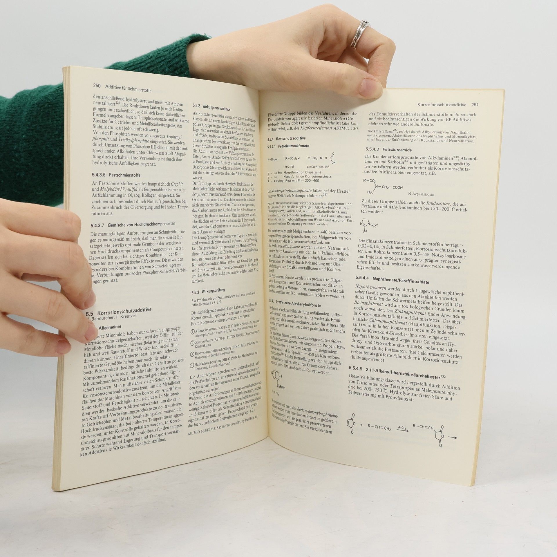 Various authors Mineralöladditive