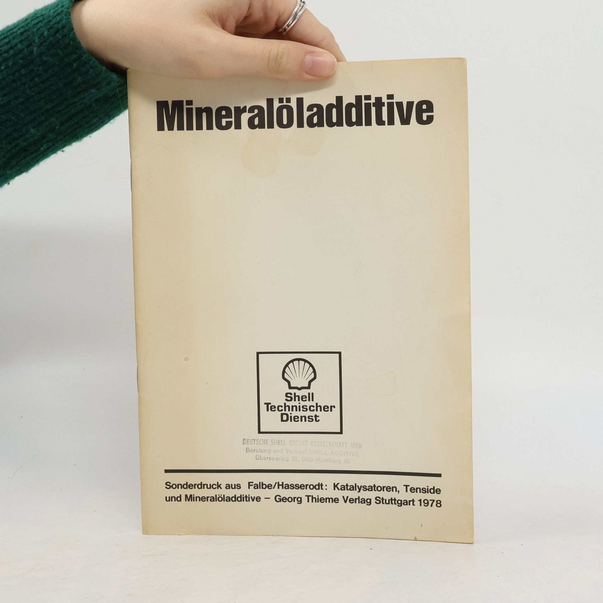 Various authors Mineralöladditive