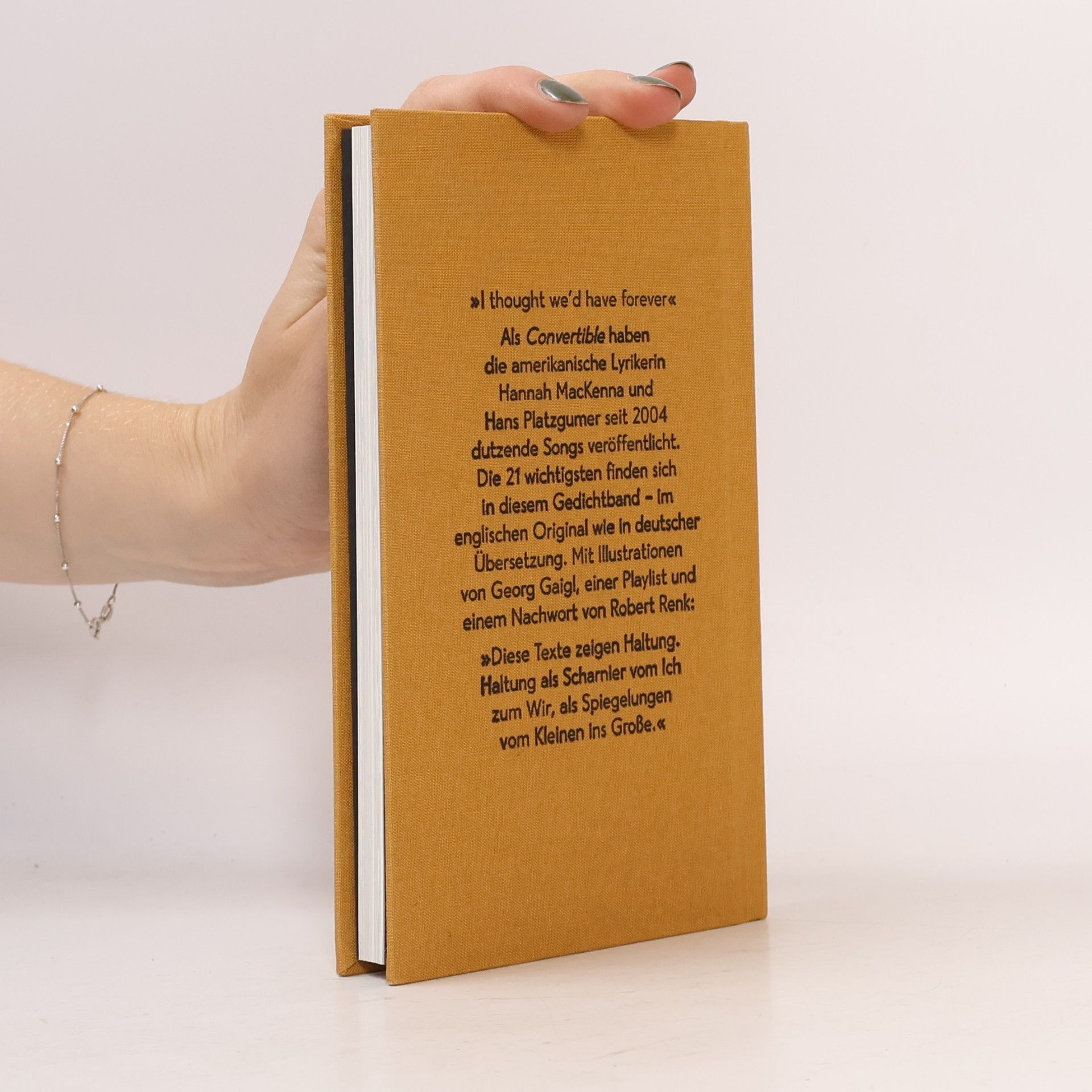 Hans Platzgumer Convertible Song Book