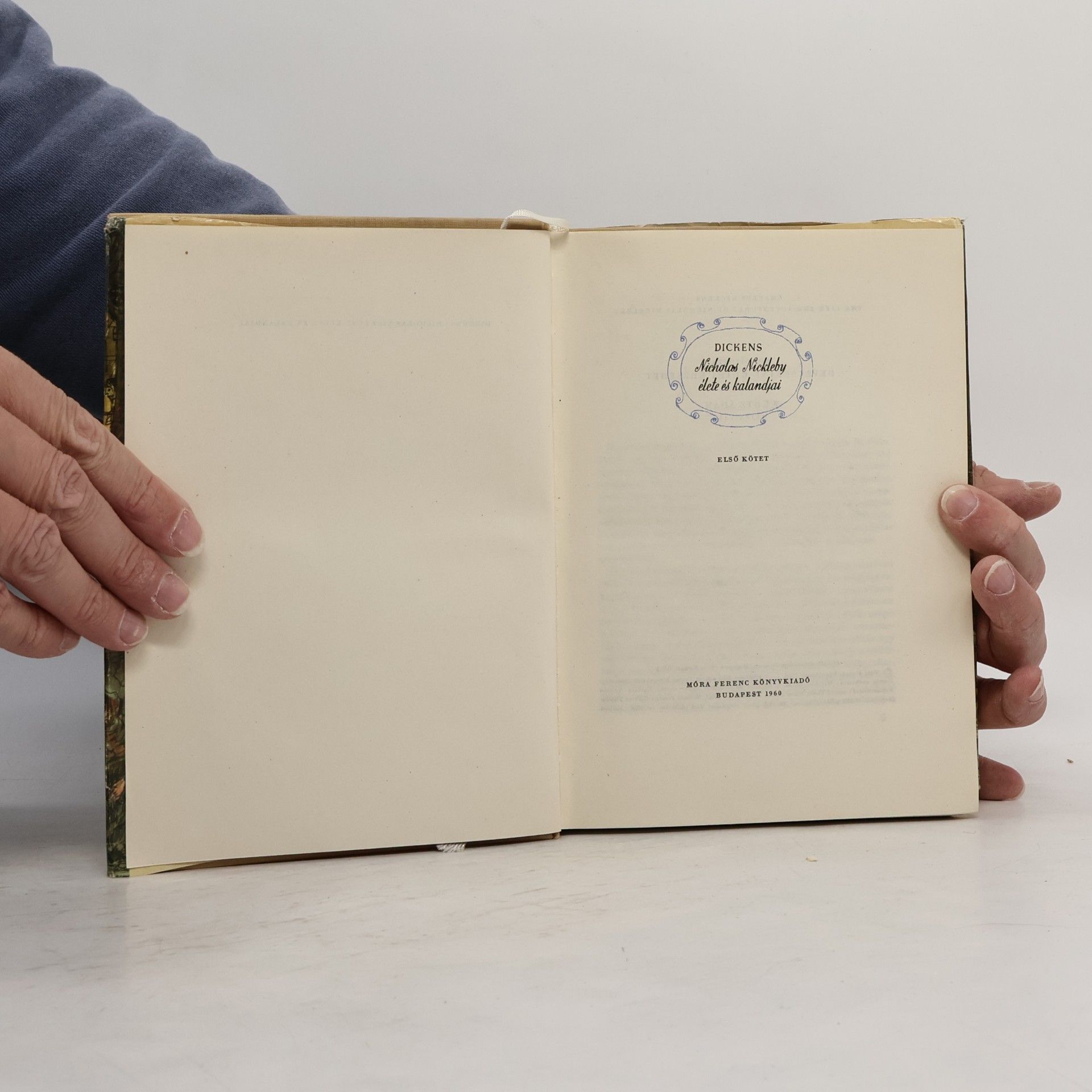 Charles Dickens Nicholas Nickleby I.
