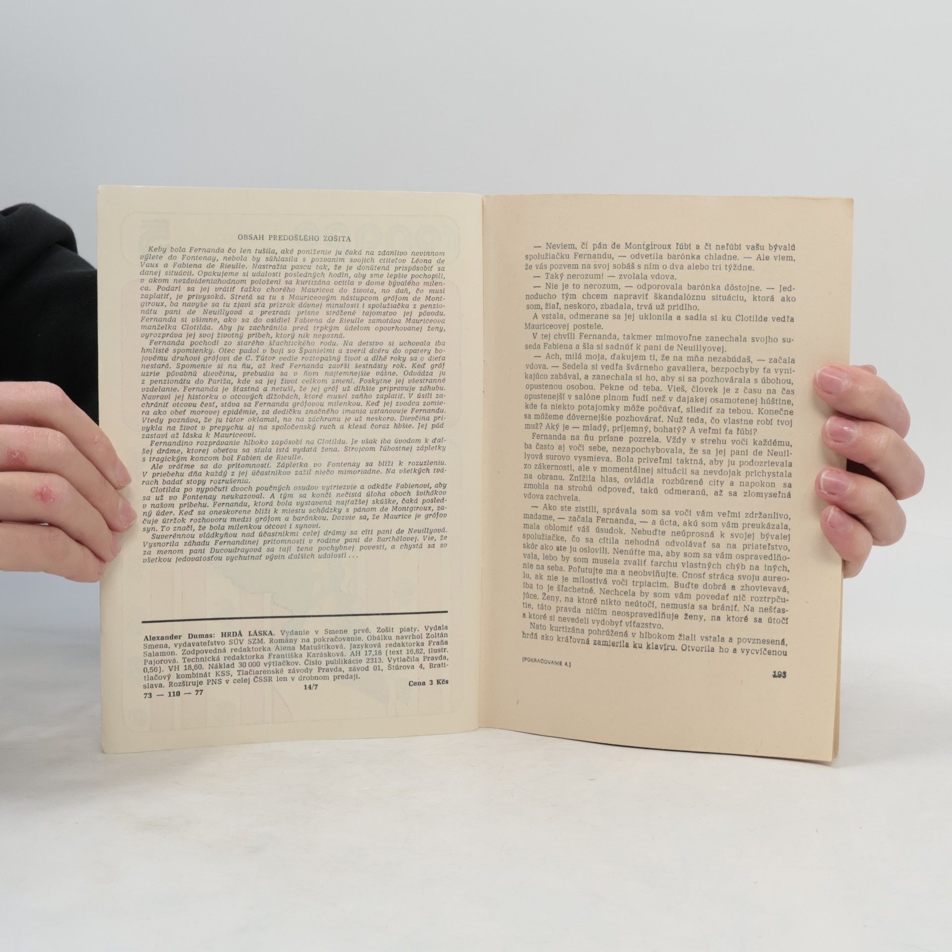 Alexandre Dumas starší Hrdá láska 5