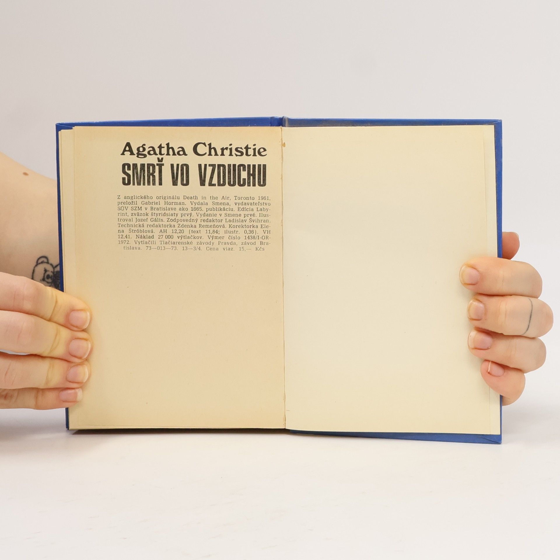 Agatha Christie Smrť vo vzduchu