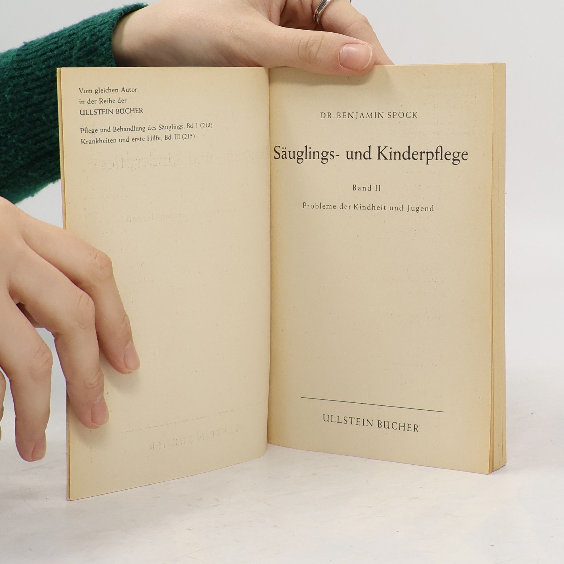 Benjamin Spock Säuglings und Kinderpflege
