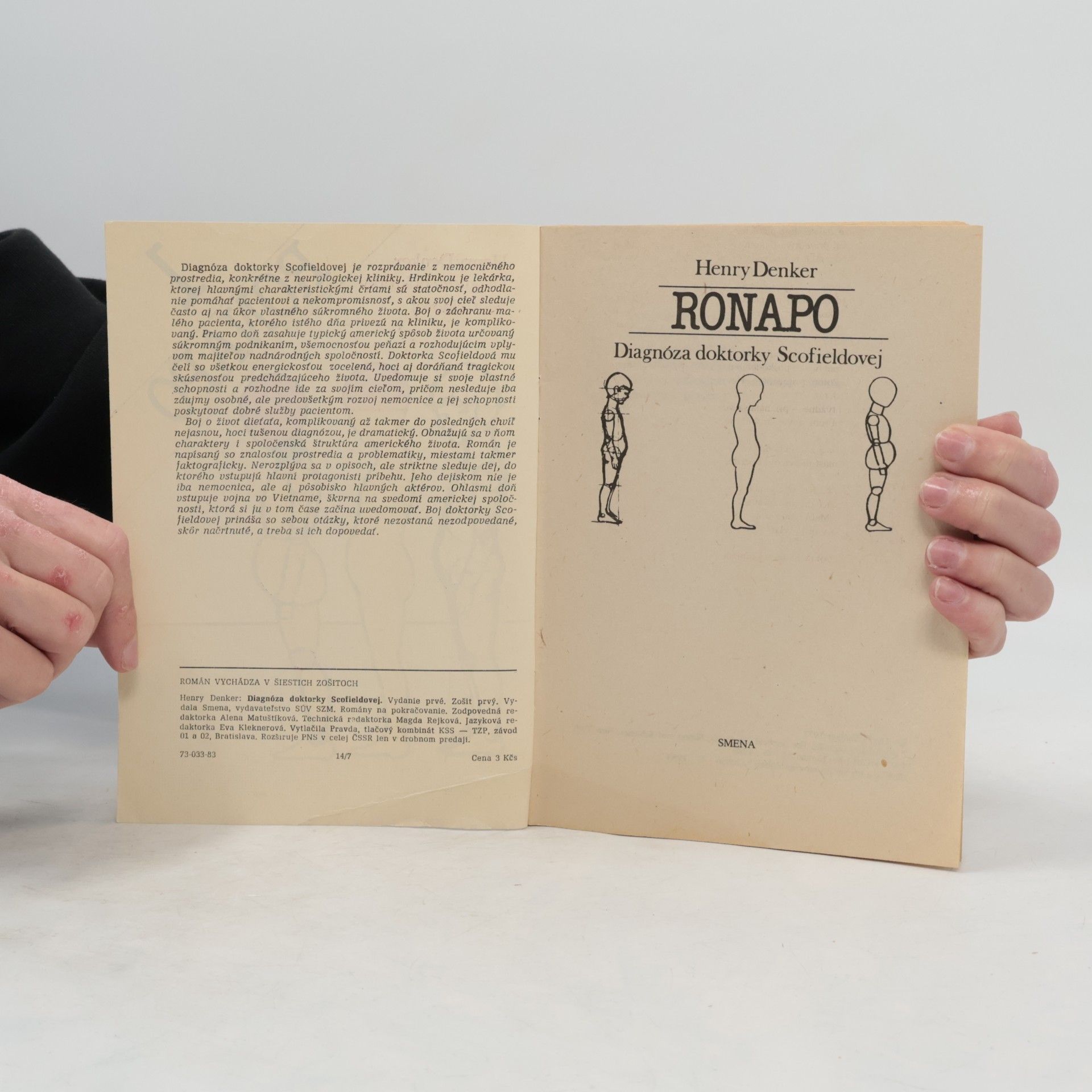 Henry Denker Diagnóza doktorky Scofieldovej 1