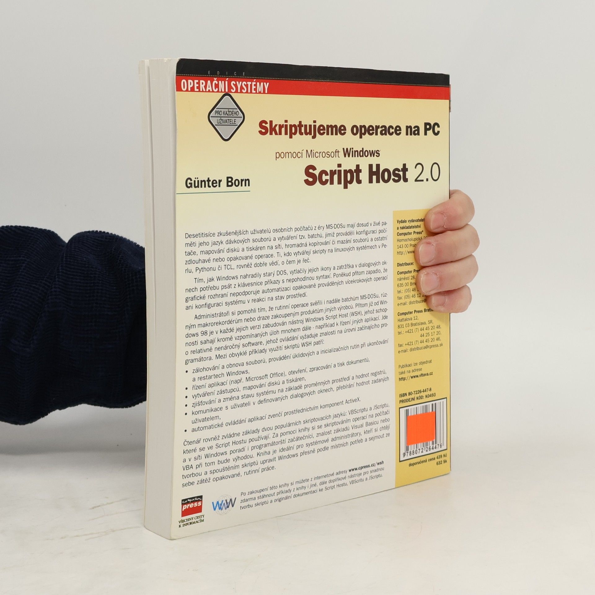 Günter Born Skriptujeme operace na PC pomocí Microsoft Windows Script Host 2.0