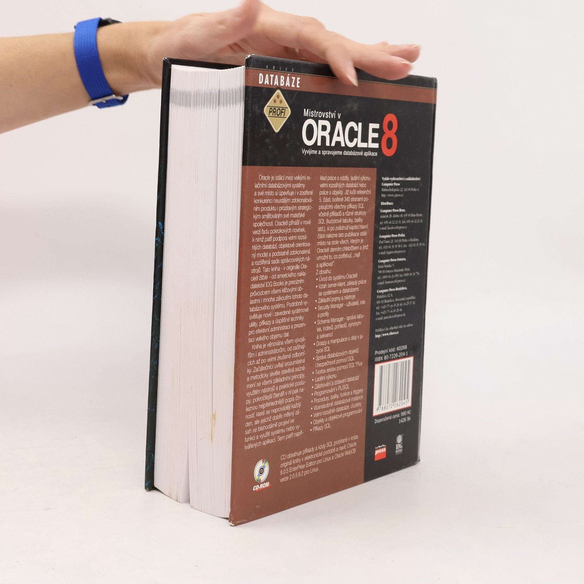 Carol McCullough-Dieter Mistrovství v Oracle 8. Vyvíjíme a spravujeme databázové aplikace