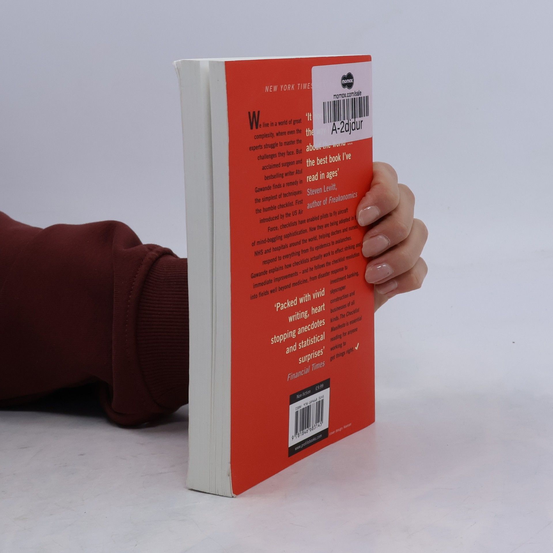 Atul Gawande The checklist manifesto : how to get things right