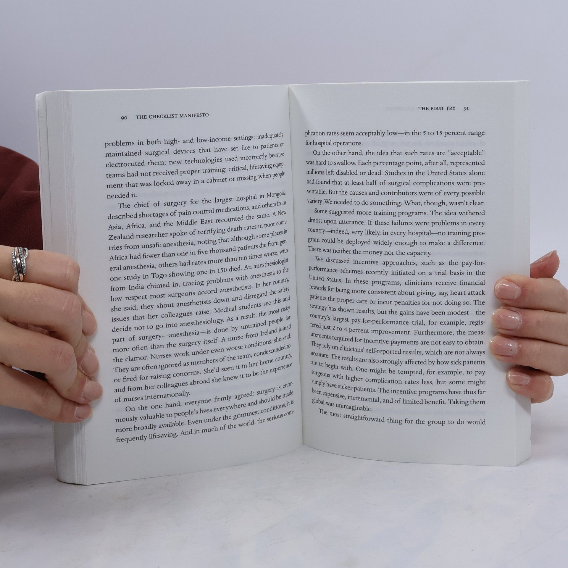 Atul Gawande The checklist manifesto : how to get things right