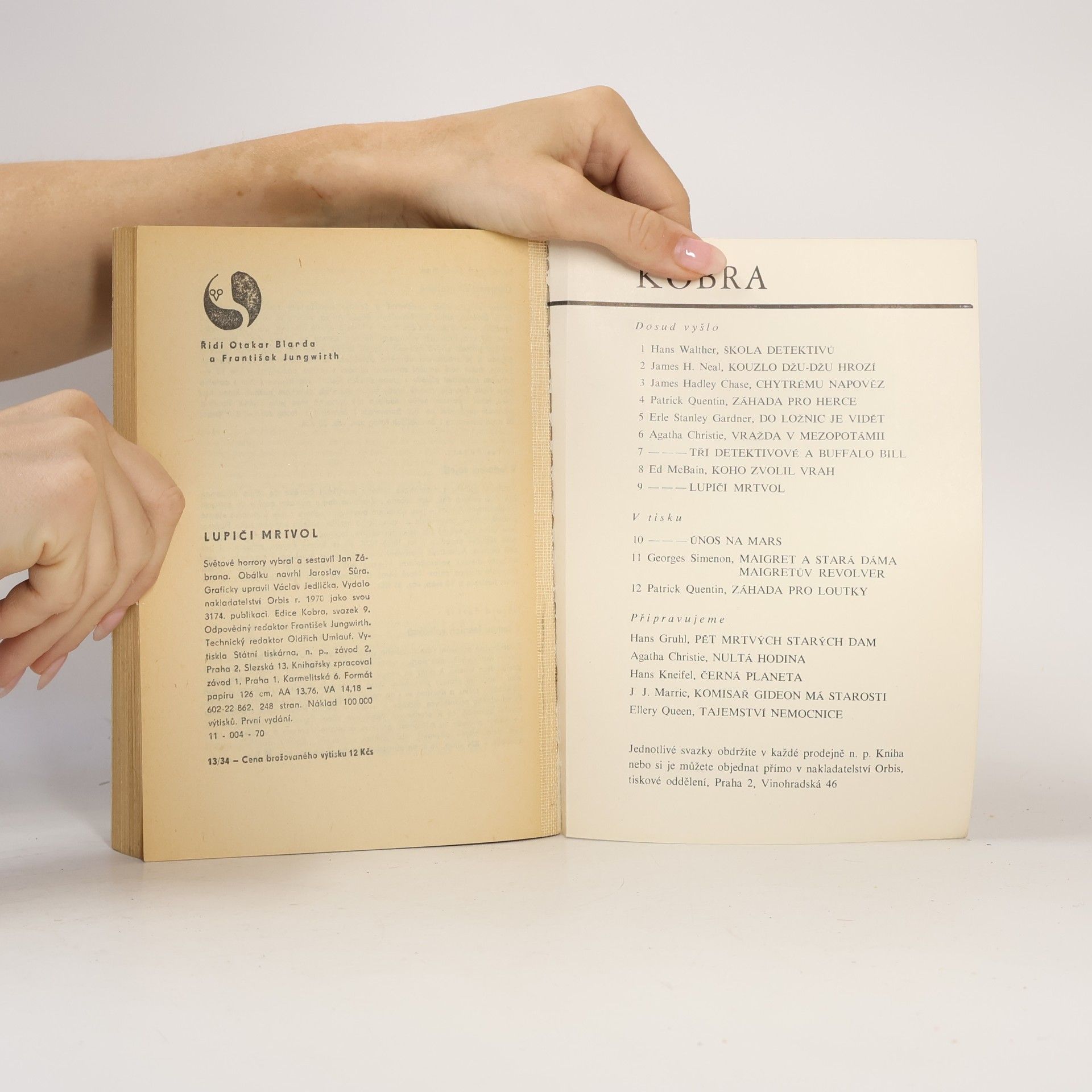 Various authors Lupiči mrtvol