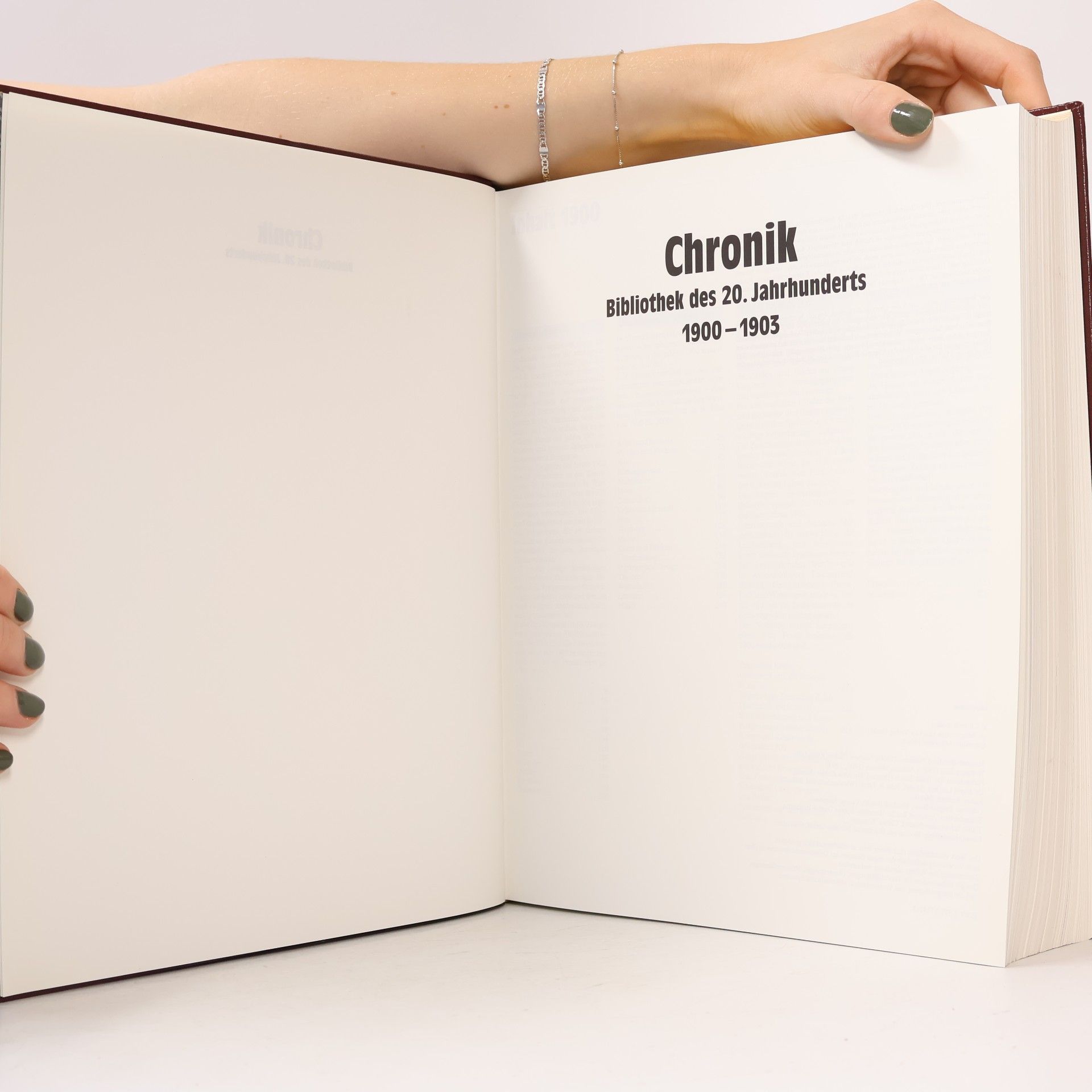 Autorenkollektiv Chronik-Bibliothek des 20. Jahrhunderts. 1 1900-1903