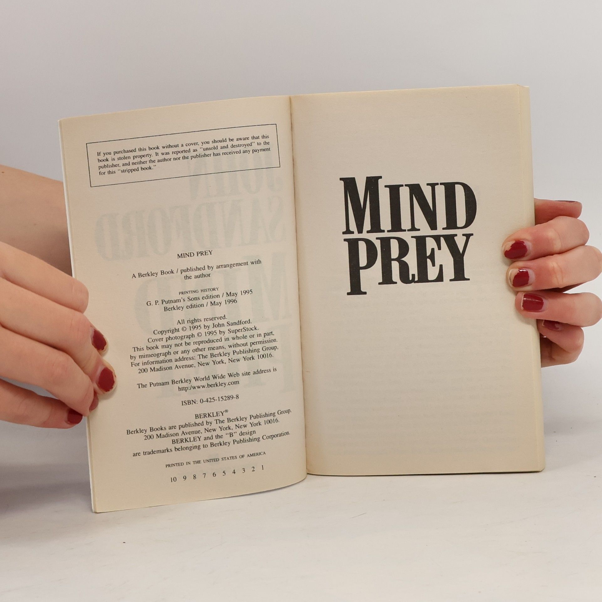 John Sandford Mind Prey