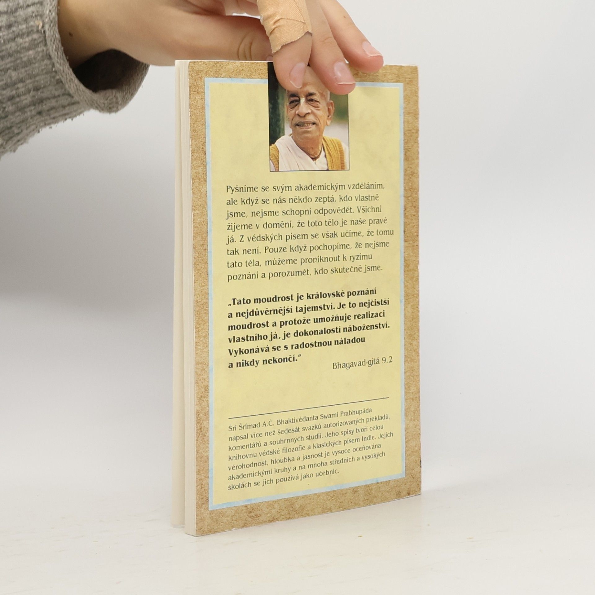 A.C. Bhaktivedanta Swami Prabhupada Rája vidyá. Královské poznání