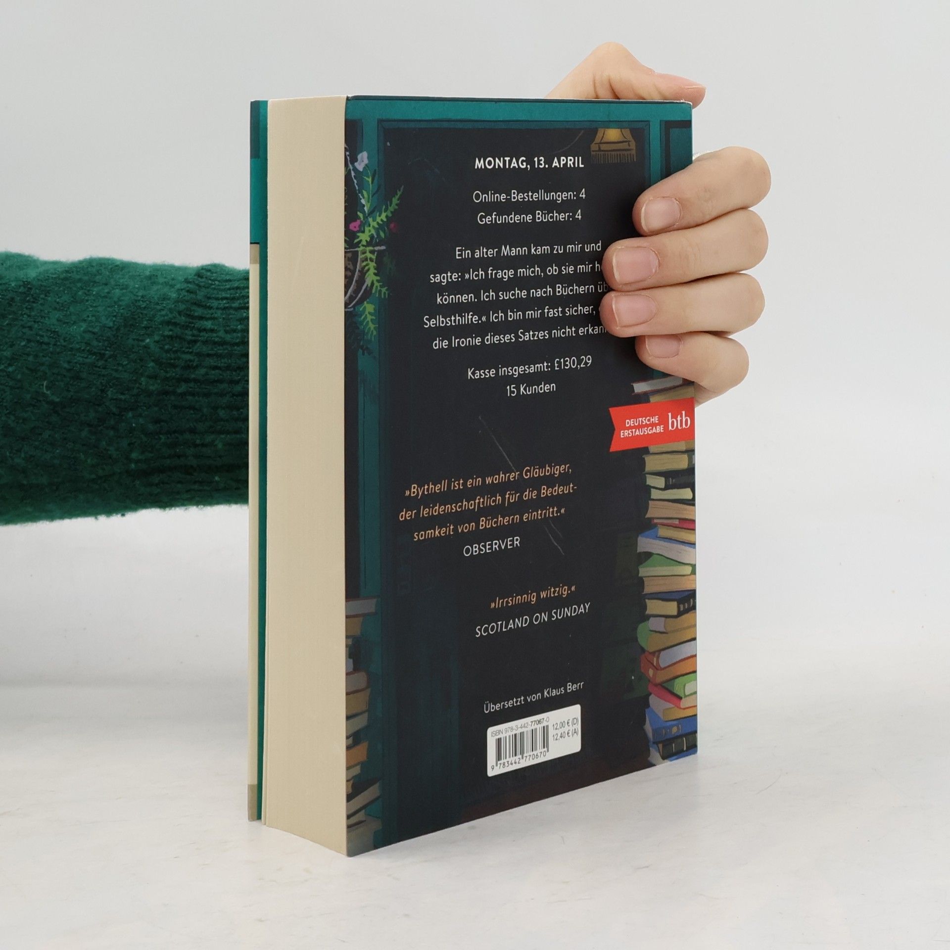 Shaun Bythell Neue Bekenntnisse eines Buchhändlers