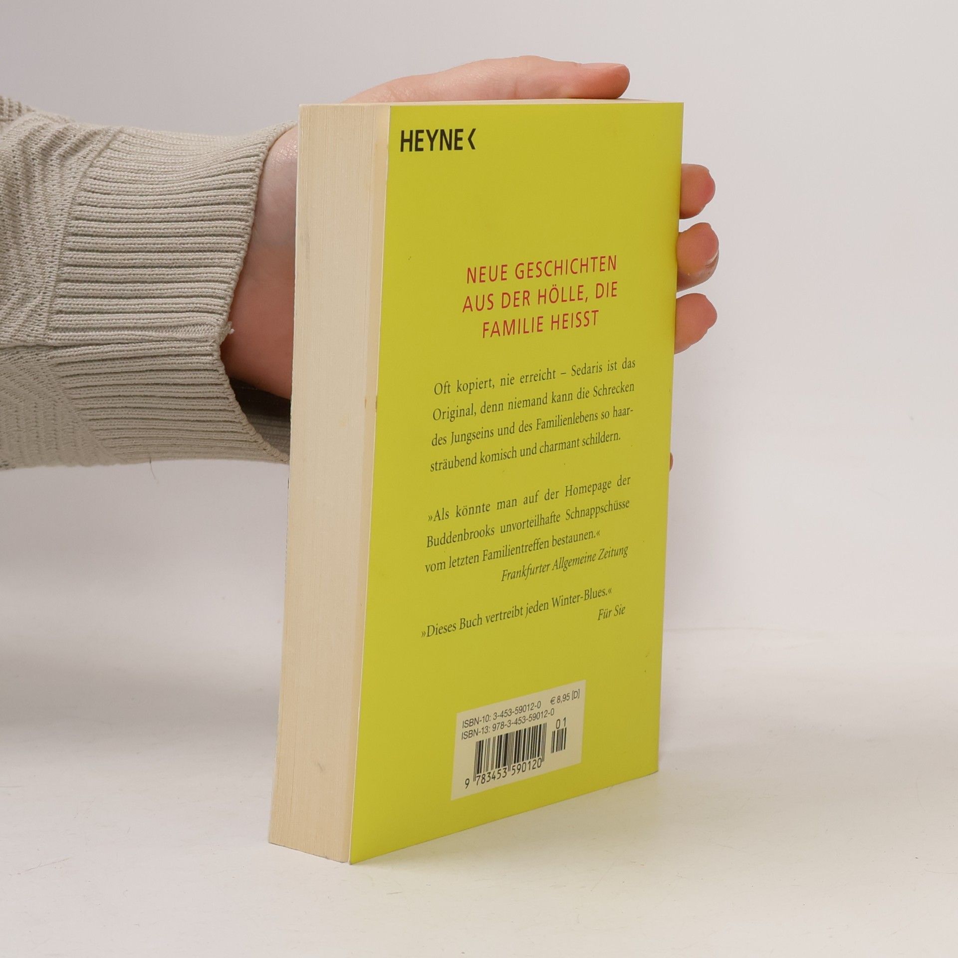 David Sedaris Nacht programm
