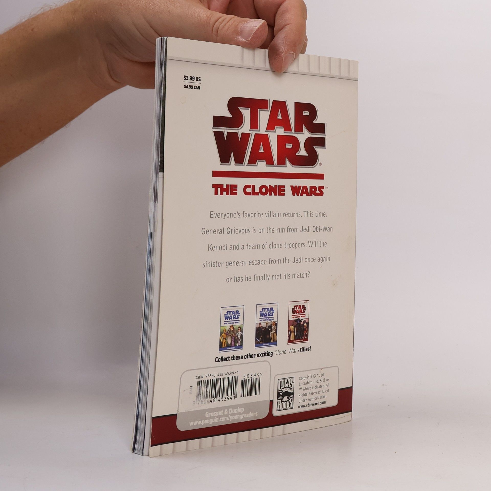 Chris Cerasi Star Wars: The Clone Wars: The Hunt for Grievous