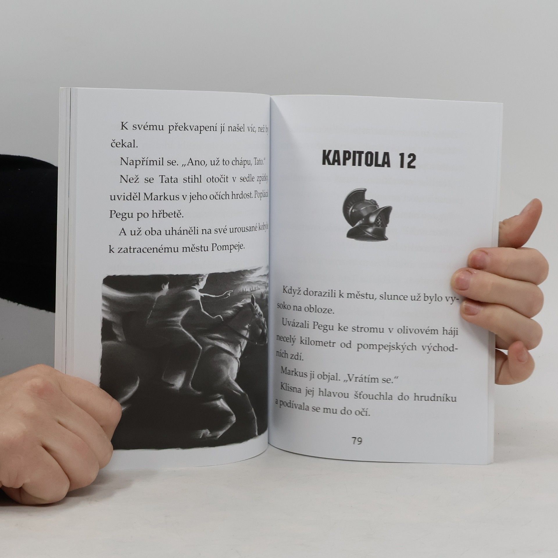 Lauren Tarshis Sopka se probouzí. Přežil jsem zkázu Pompejí, 79 n.l.
