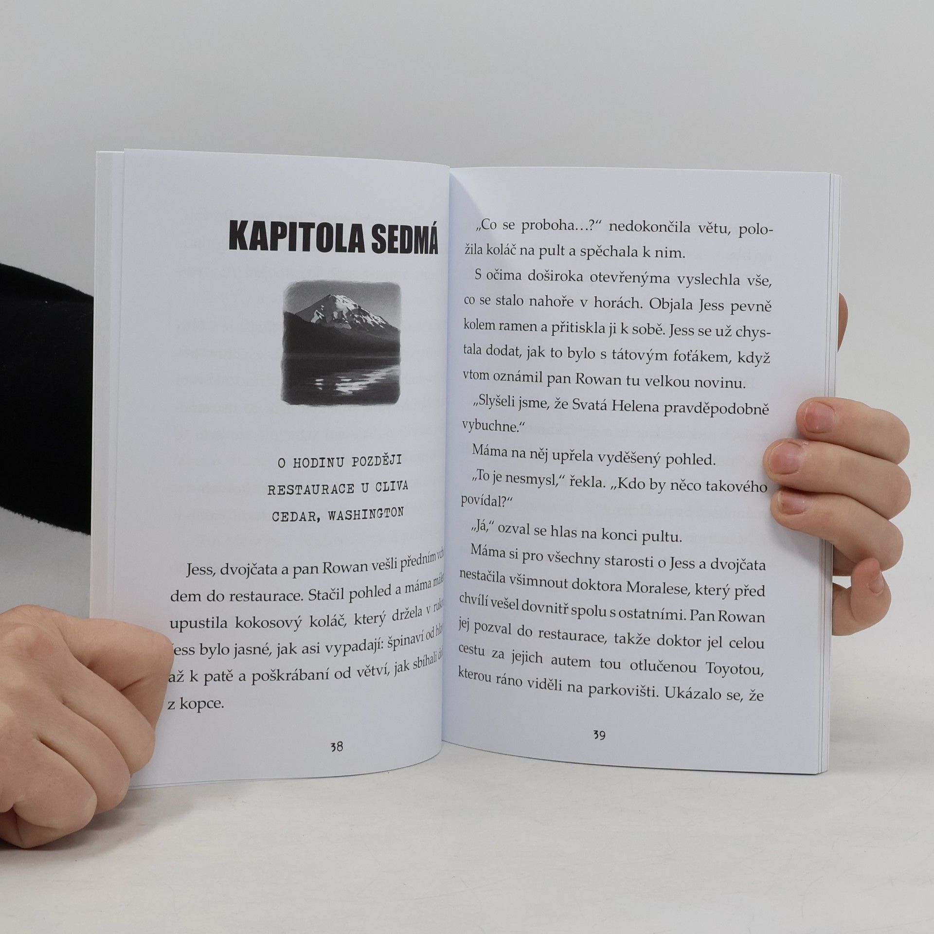 Lauren Tarshis Hora ožívá. Přežila jsem výbuch sopky Sv. Heleny, 1980