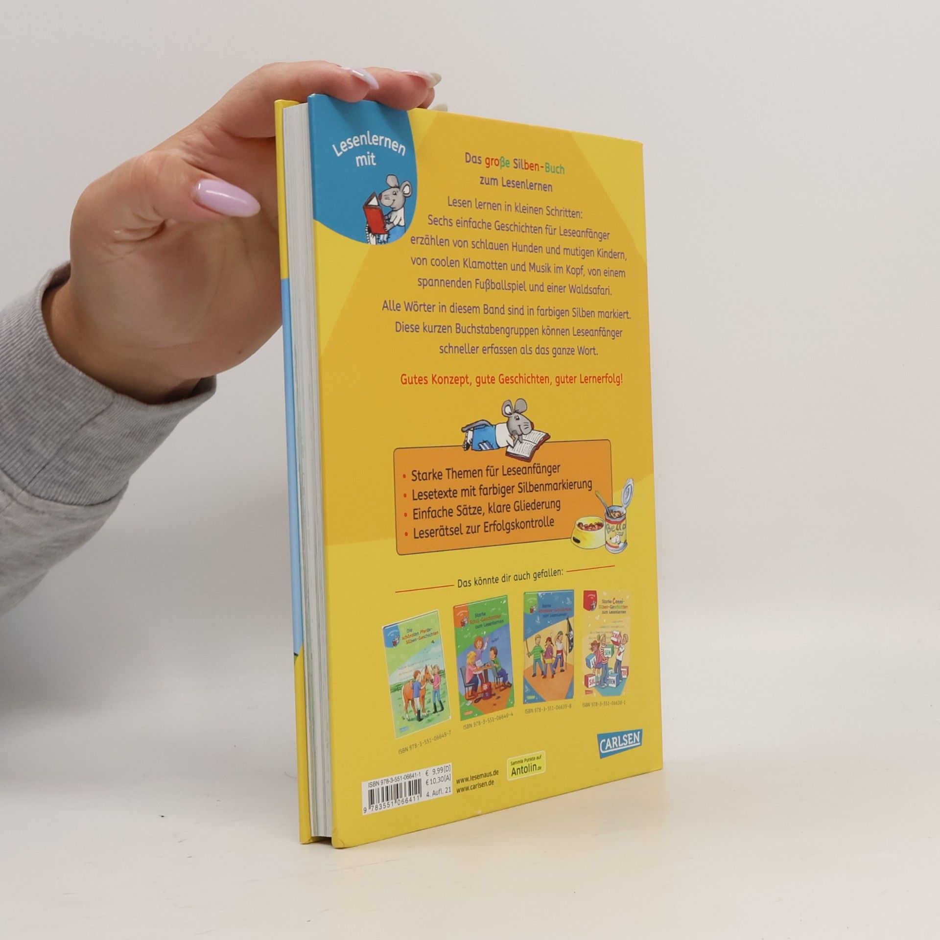 Das große Silben-Buch zum Lesenlernen