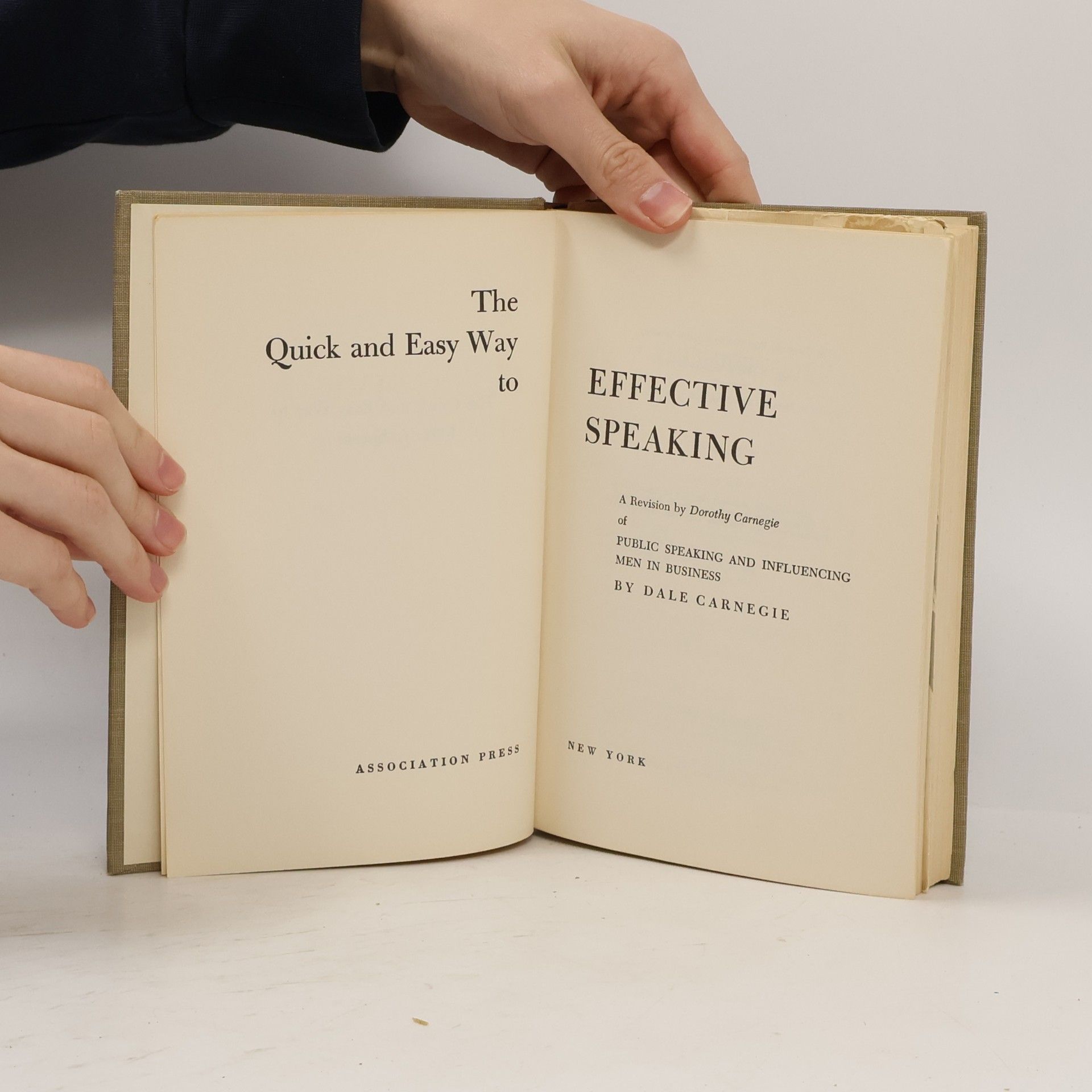 Carnegie Effective Speaking¨