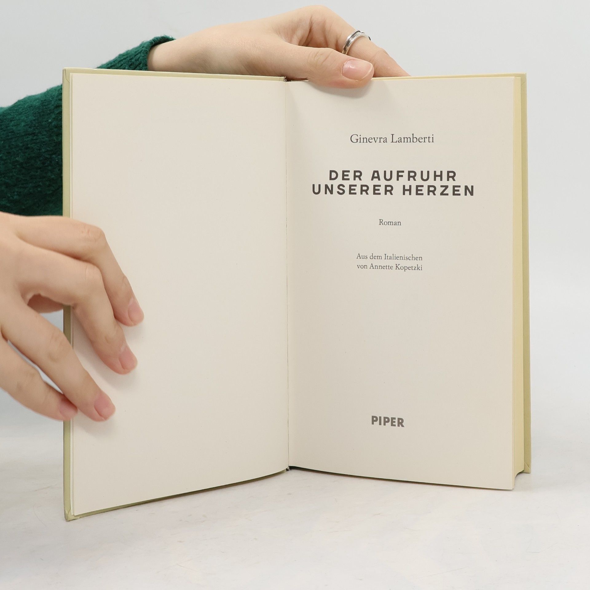 Ginevra Lamberti Der Aufruhr unserer Herzen
