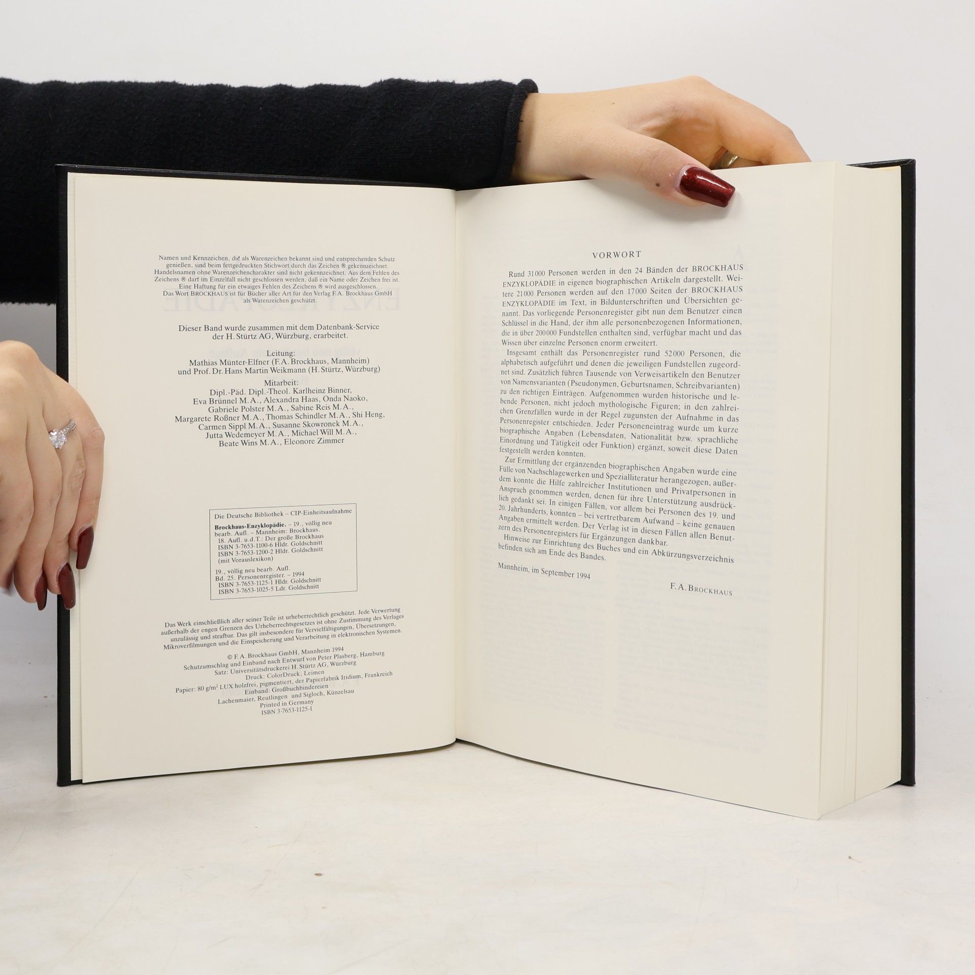 Various authors Brockhaus Enzyklopädie 25