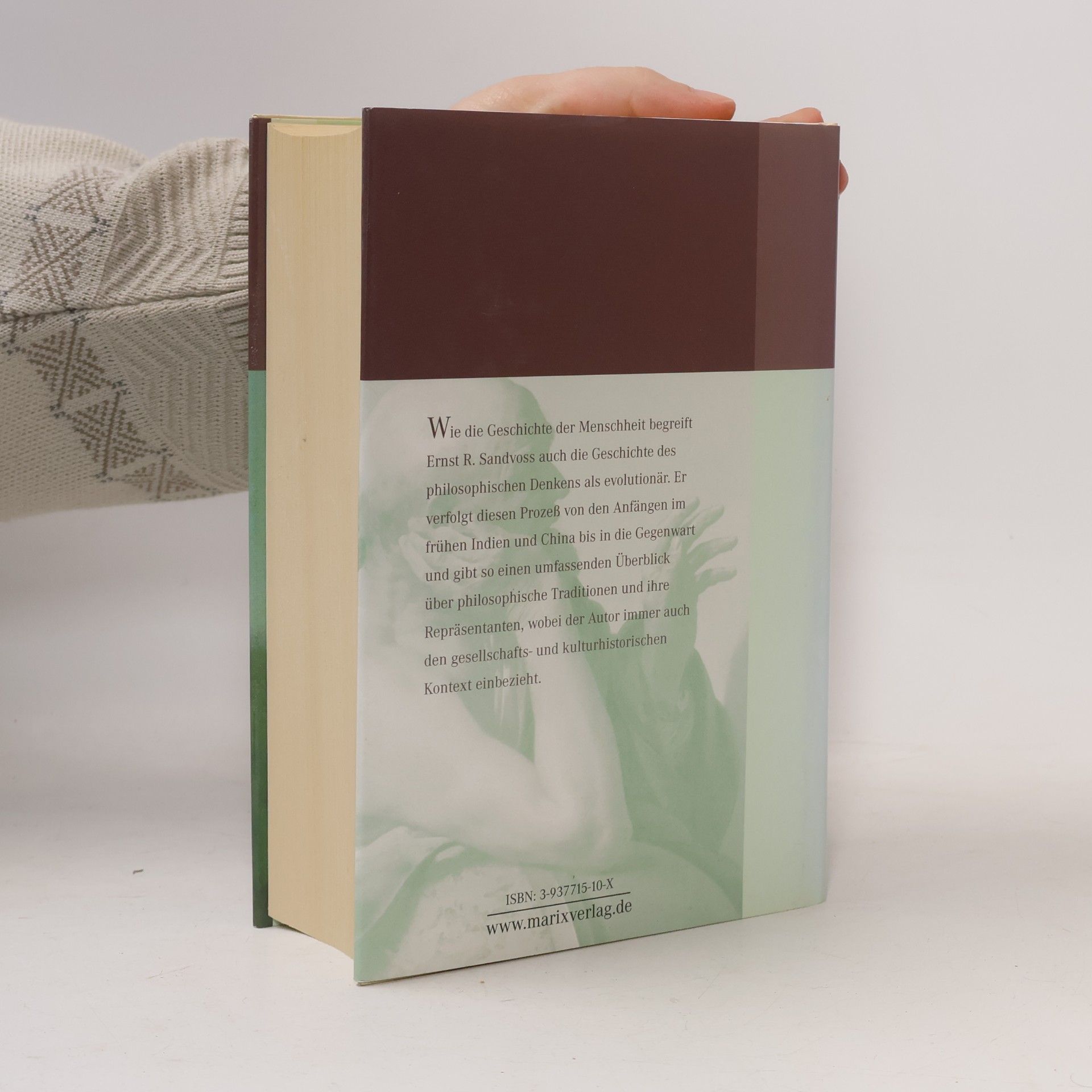 Ernst R. Sandvoss Geschichte der Philosophie