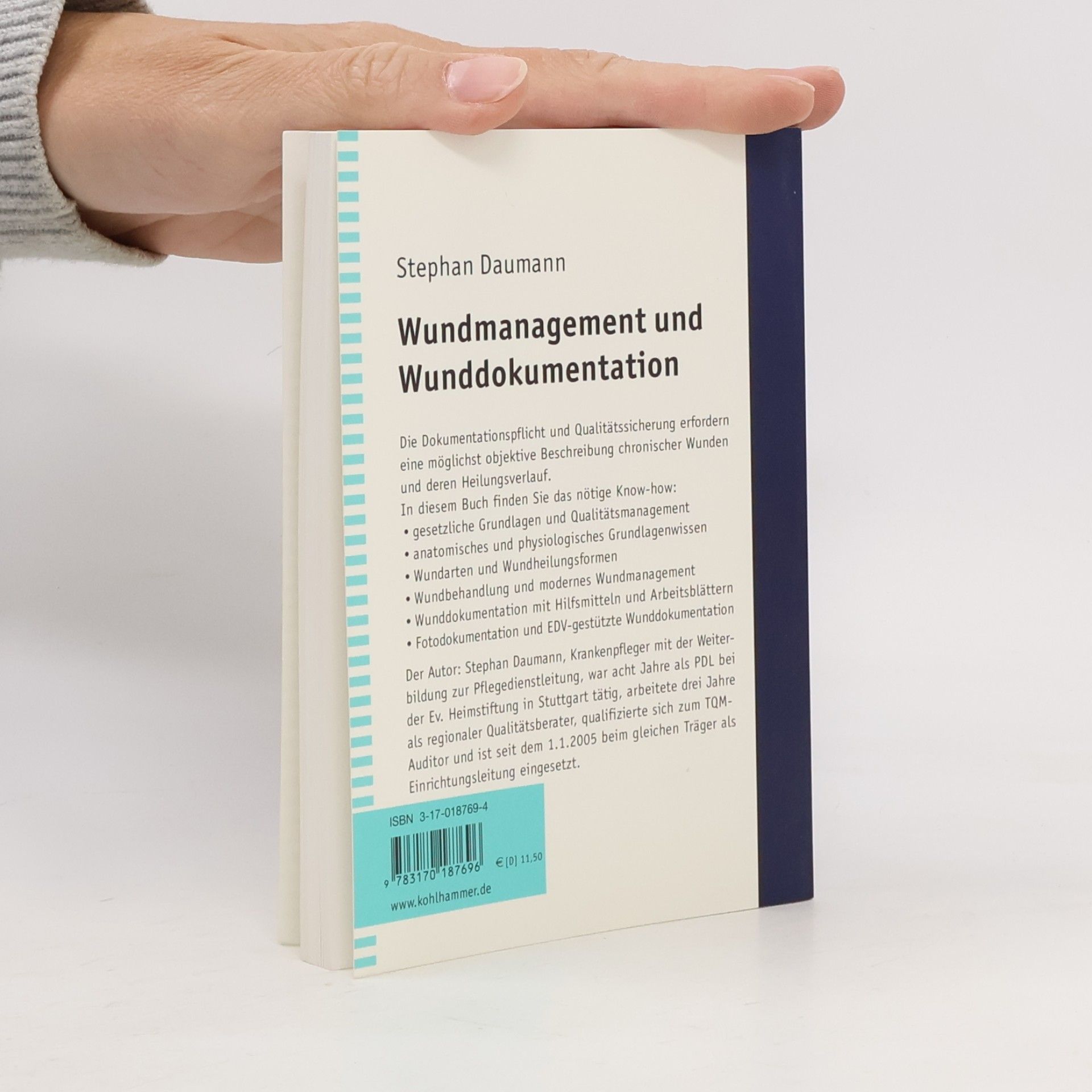 Stephan Daumann Wundmanagement und Wunddokumentation: 2., überarbeitete und erweiterte Auflage