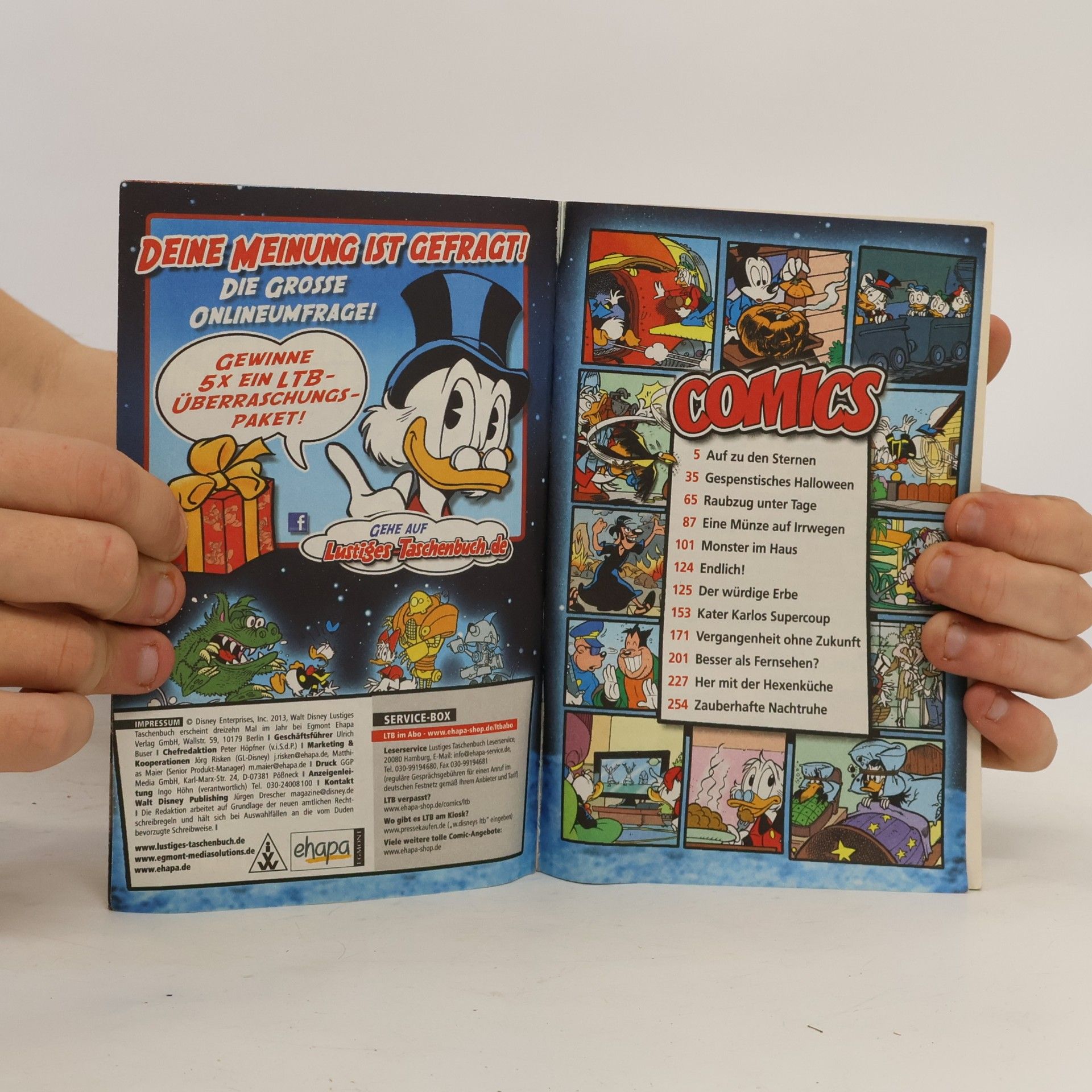 Walt Disney Lustiges Taschenbuch 447. Auf zu den Sternen
