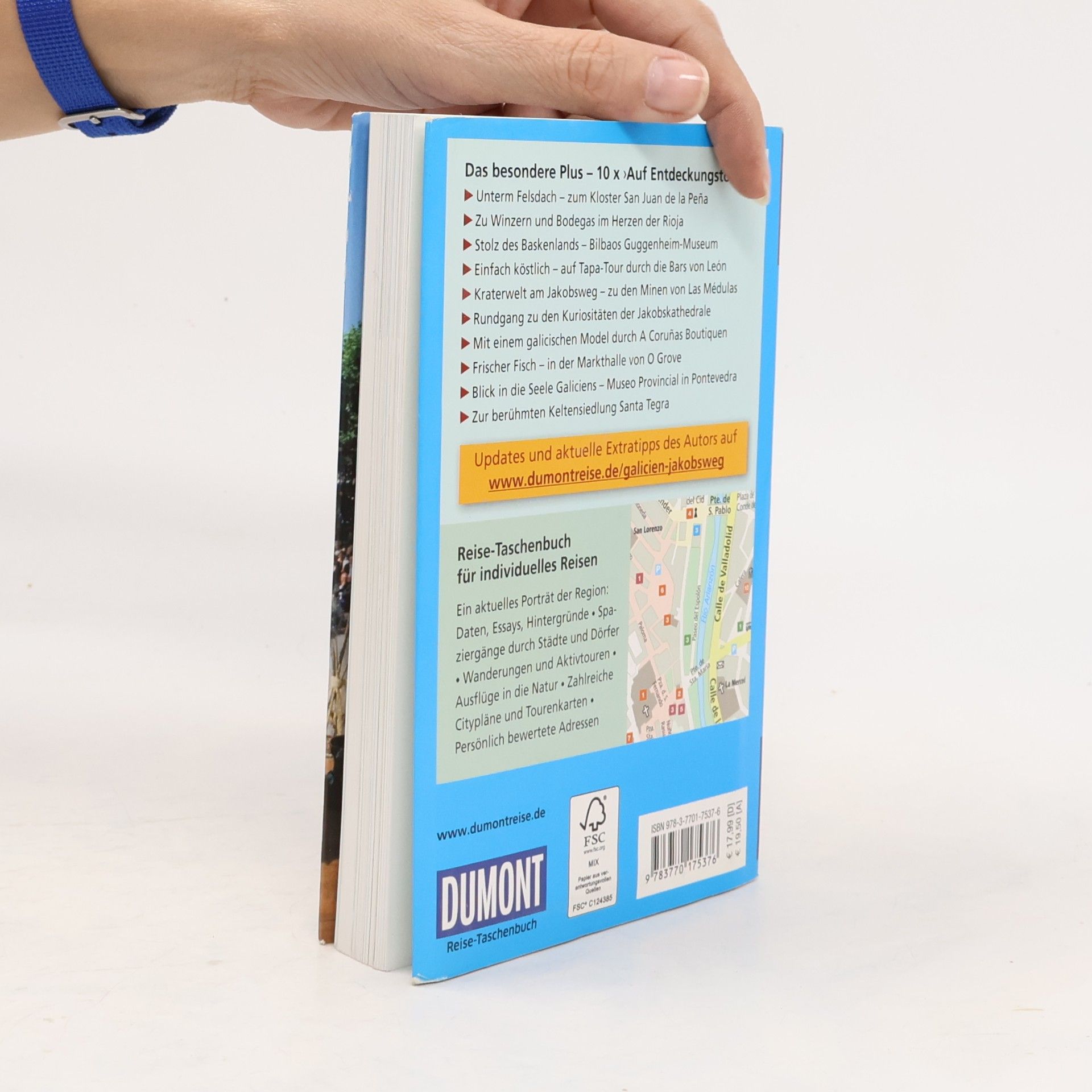 Tobias Büscher DuMont Reise-Taschenbuch Reiseführer: Galicien & Jakobsweg - mit Online-Updates als Gratis-Download