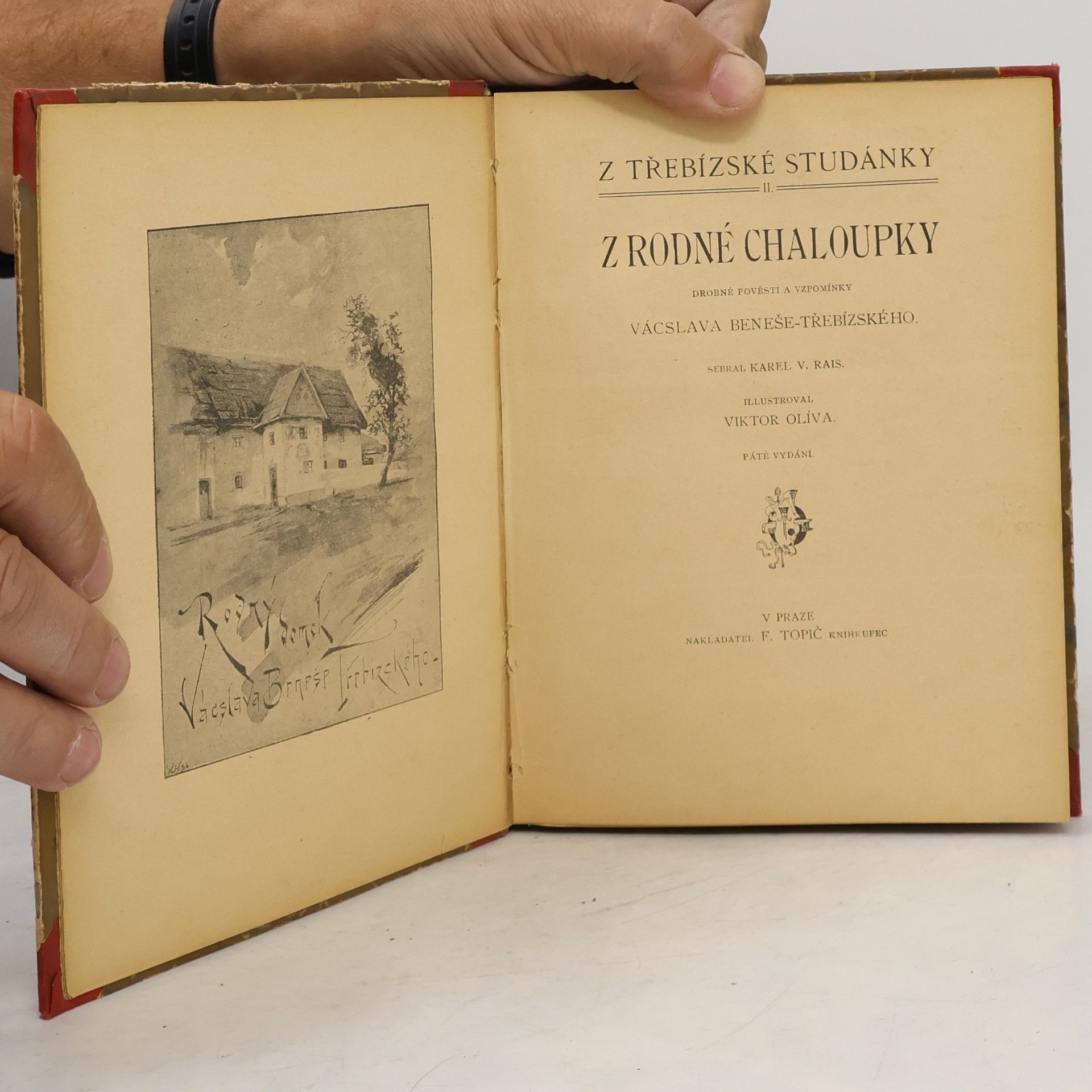 Vácslav Beneš-Třebízský Z rodné chaloupky
